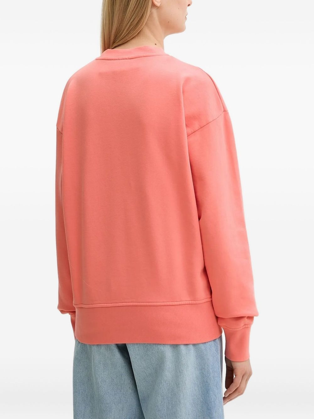 logo-embossed sweatshirt - 2