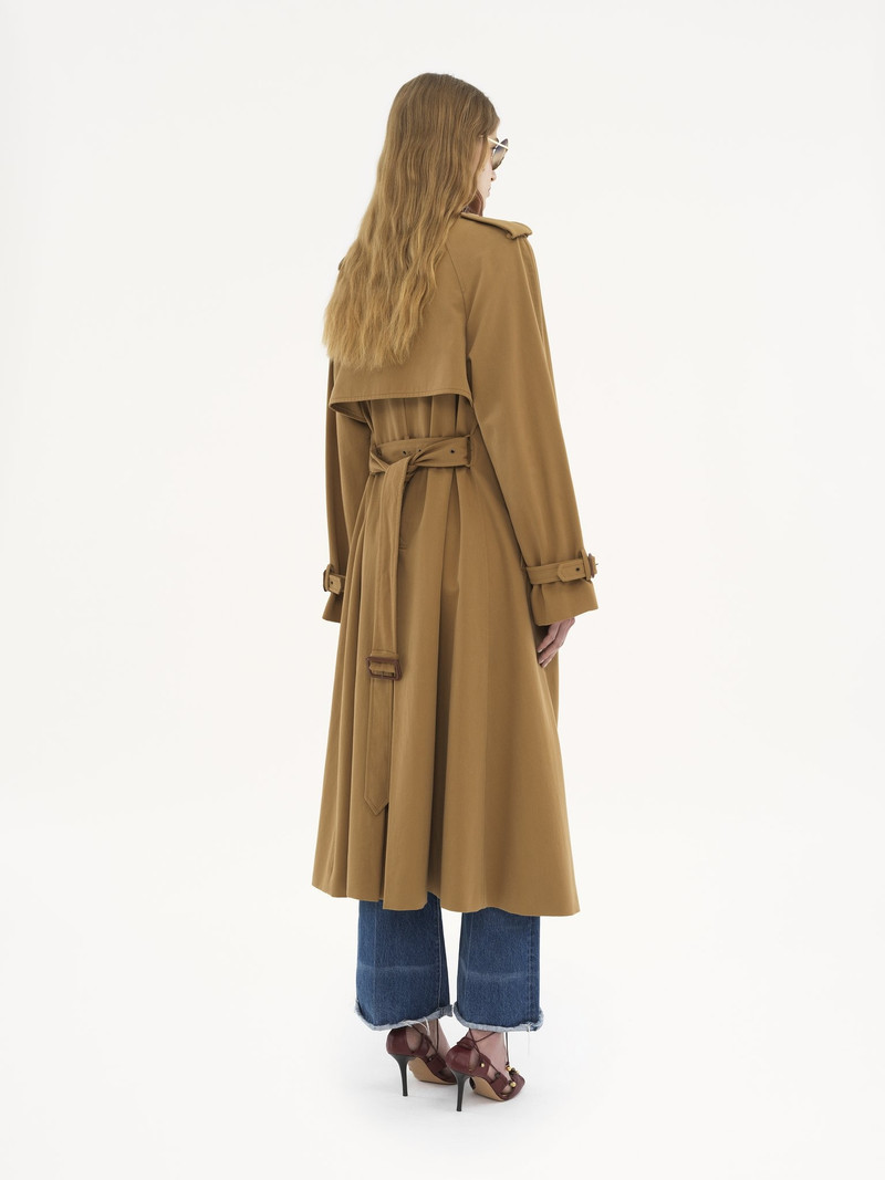 COTTON GABARDINE의 LONG TRENCH COAT 6