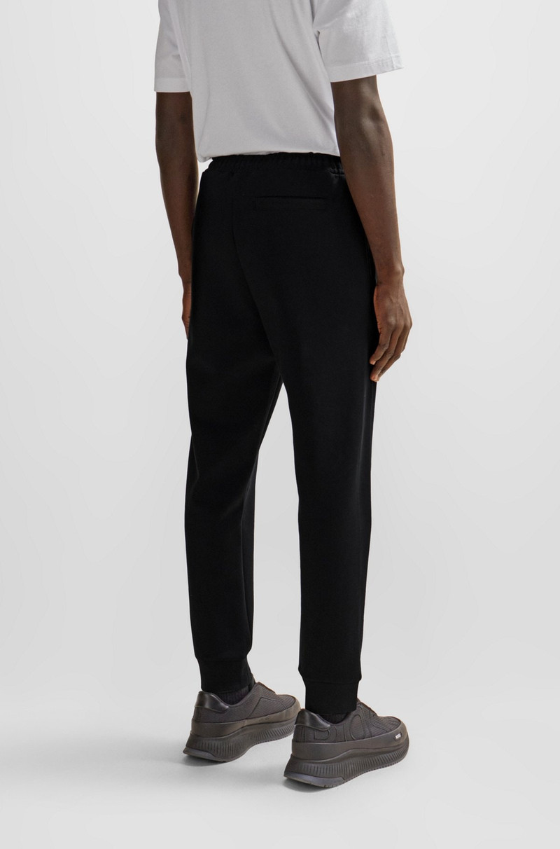 COTTON-BLEND TRACKSUIT BOTTOMS WITH HD LOGO PRINT 5