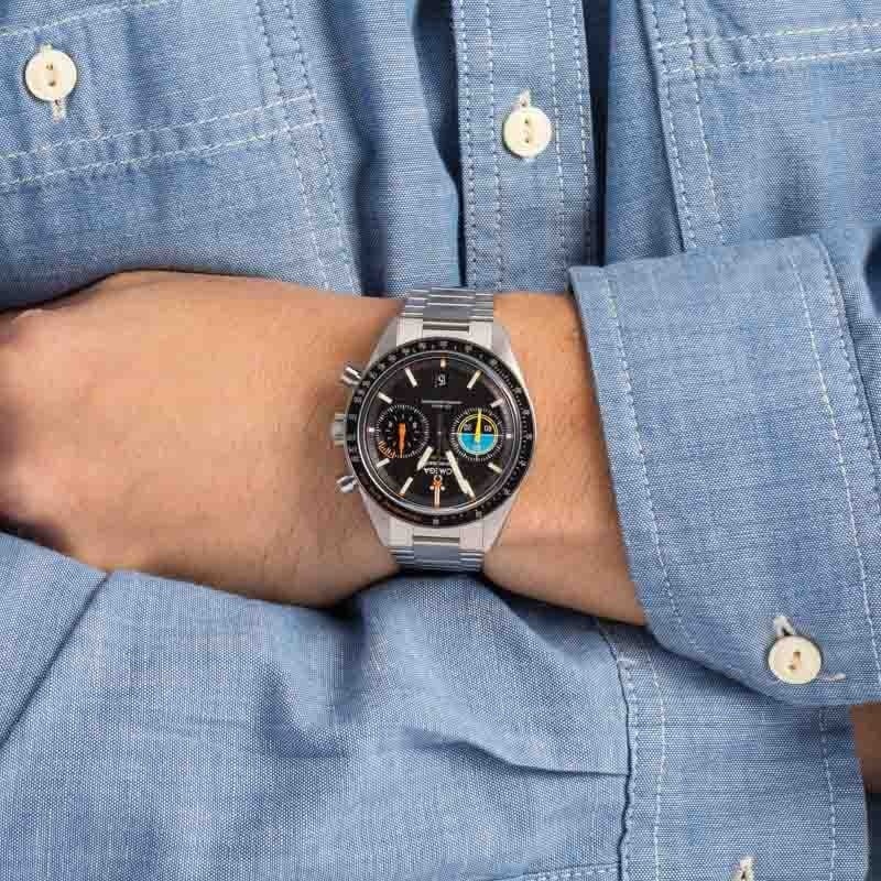 Pre-owned Omega Speedmaster Pilot Stainless Steel - 5