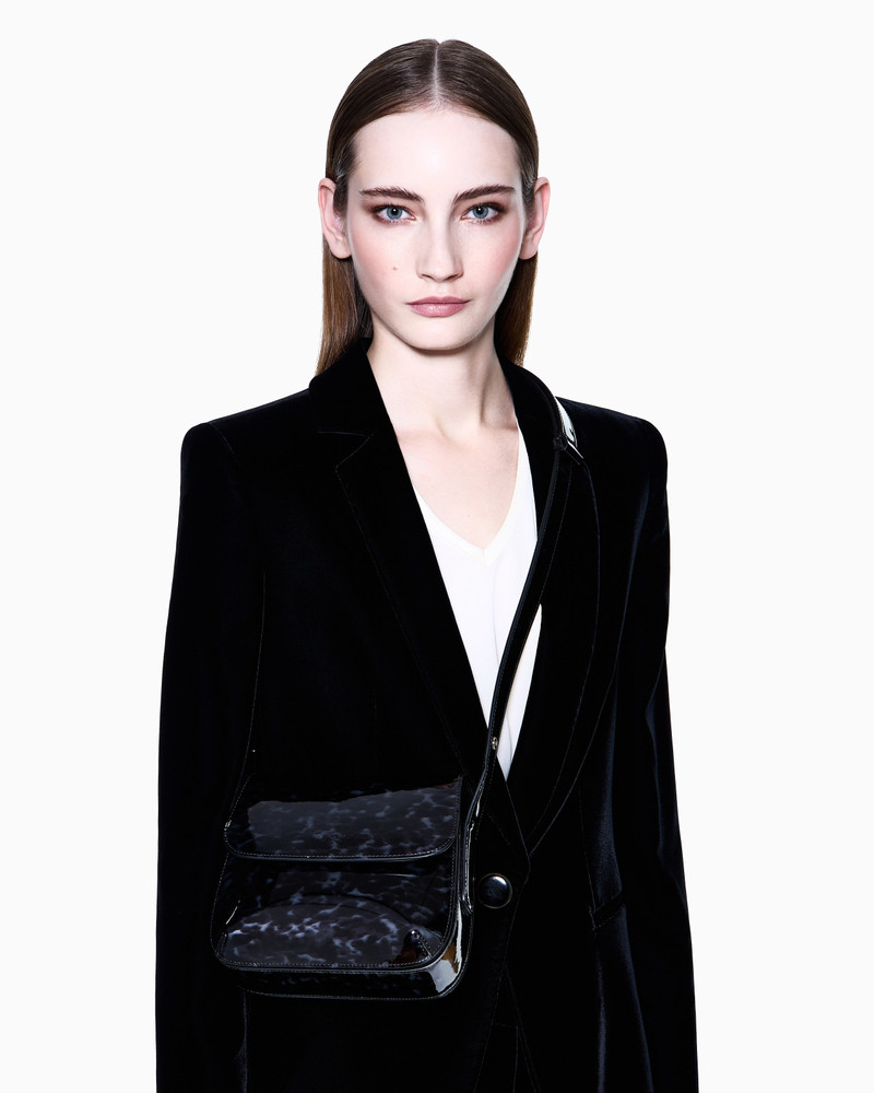 LA PRIMA BAG IN TORTOISESHELL PATENT LEATHER 8