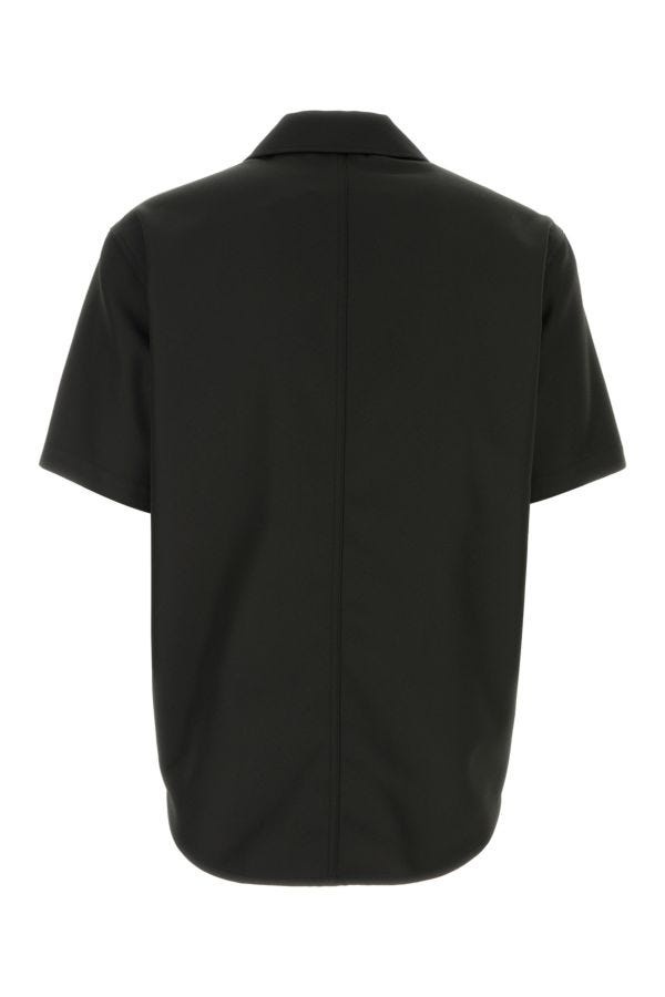 Black polyester shirt - 2