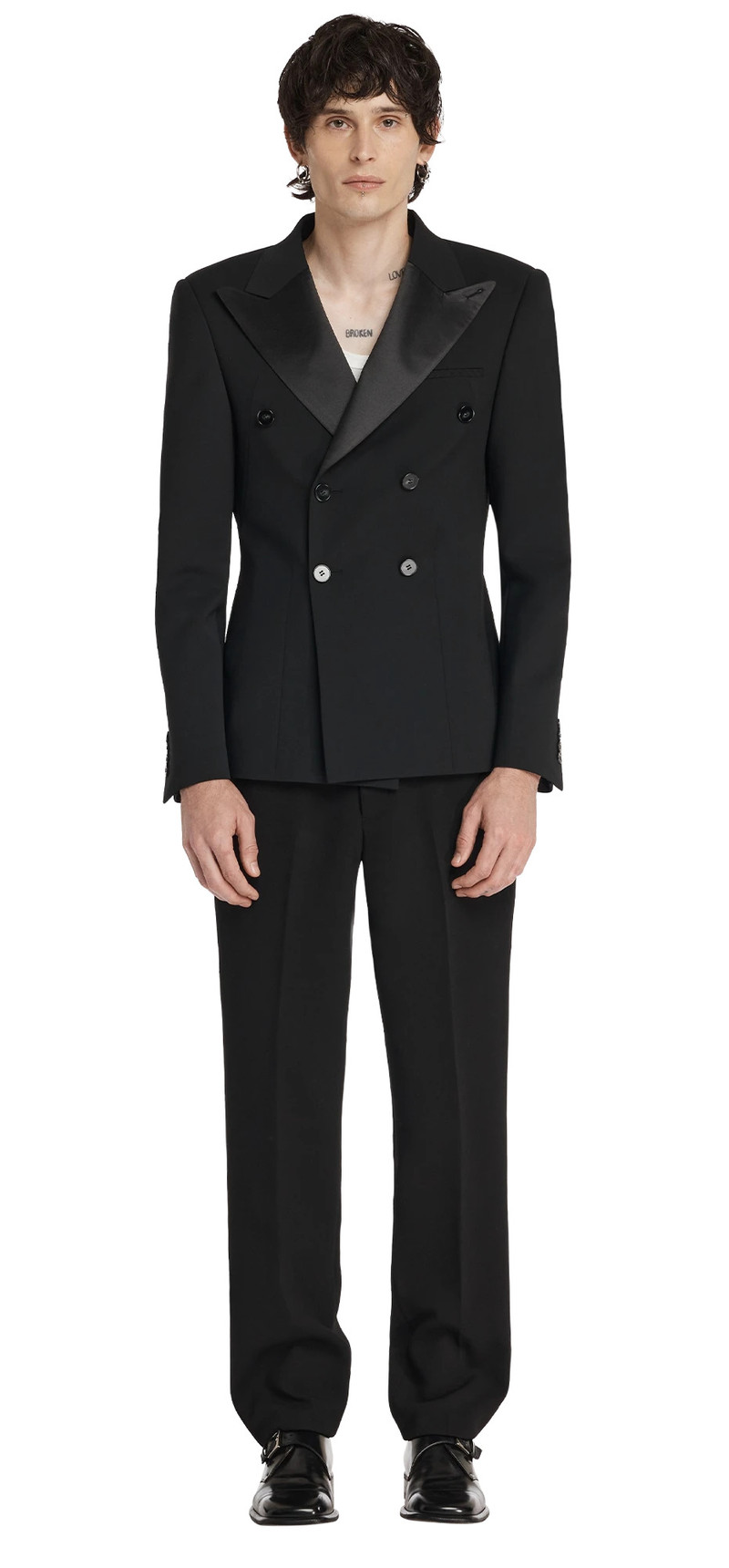 entire studios MASON TAILORED JACKET BLACK WOOL outlook