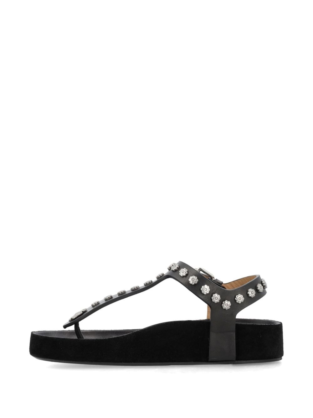 Enora studded leather sandals - 3