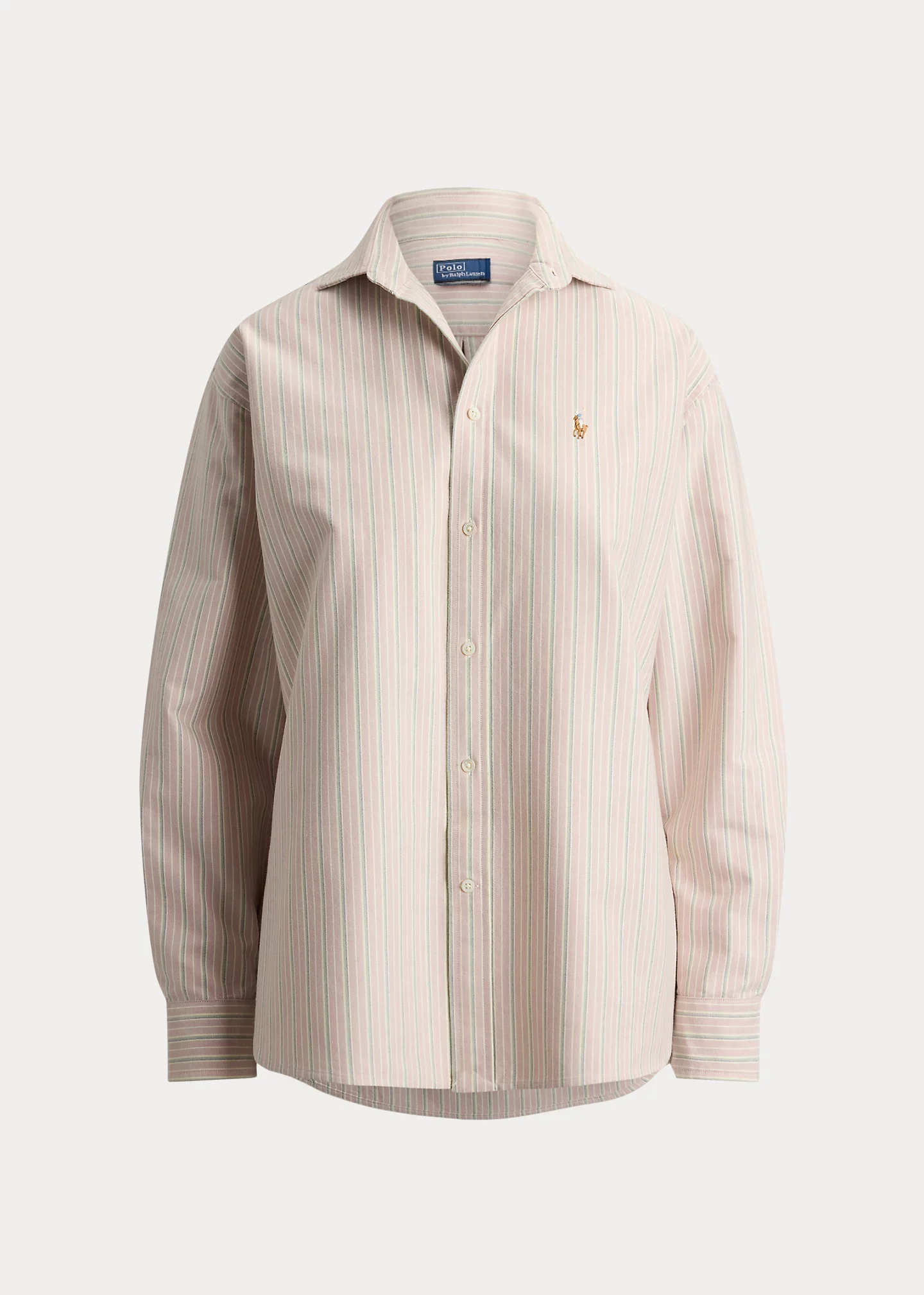 Relaxed Fit Cotton Oxford Shirt - 1