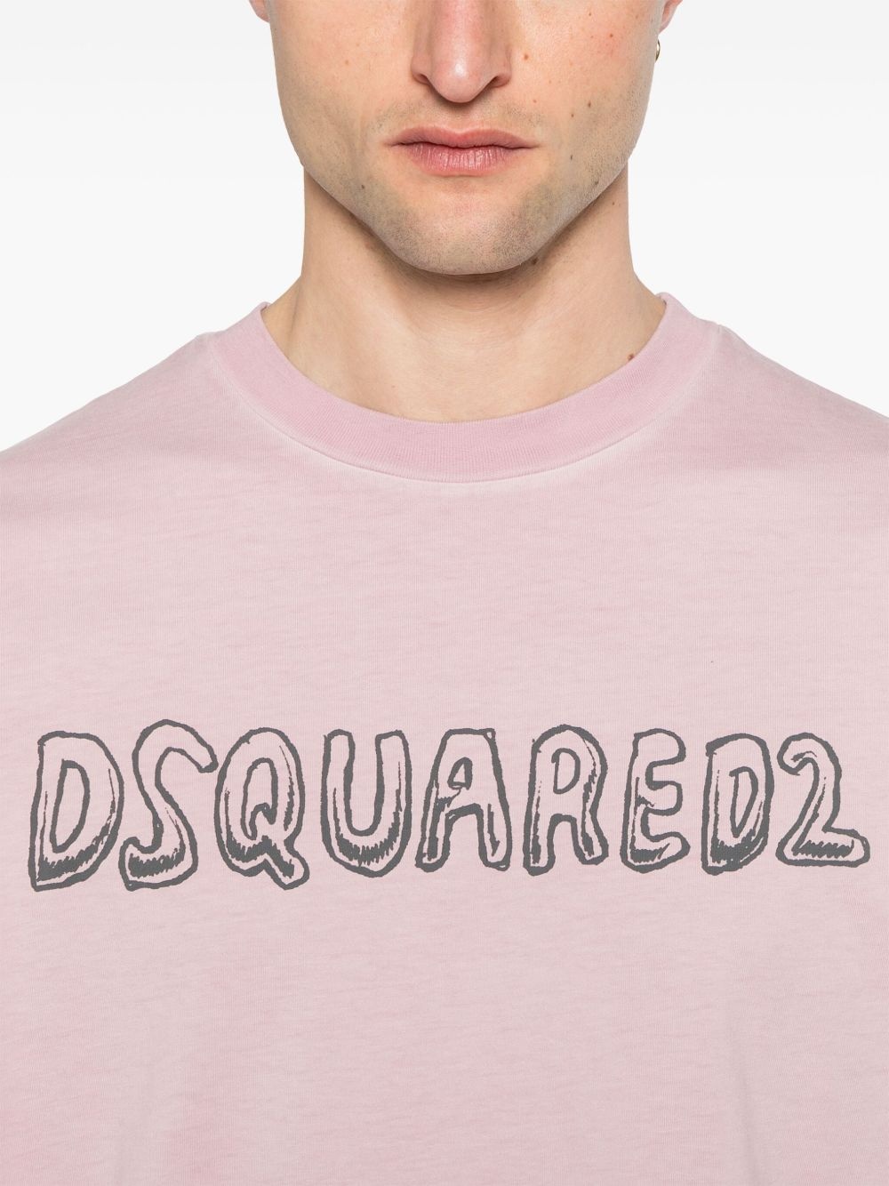 logo-print T-shirt - 4
