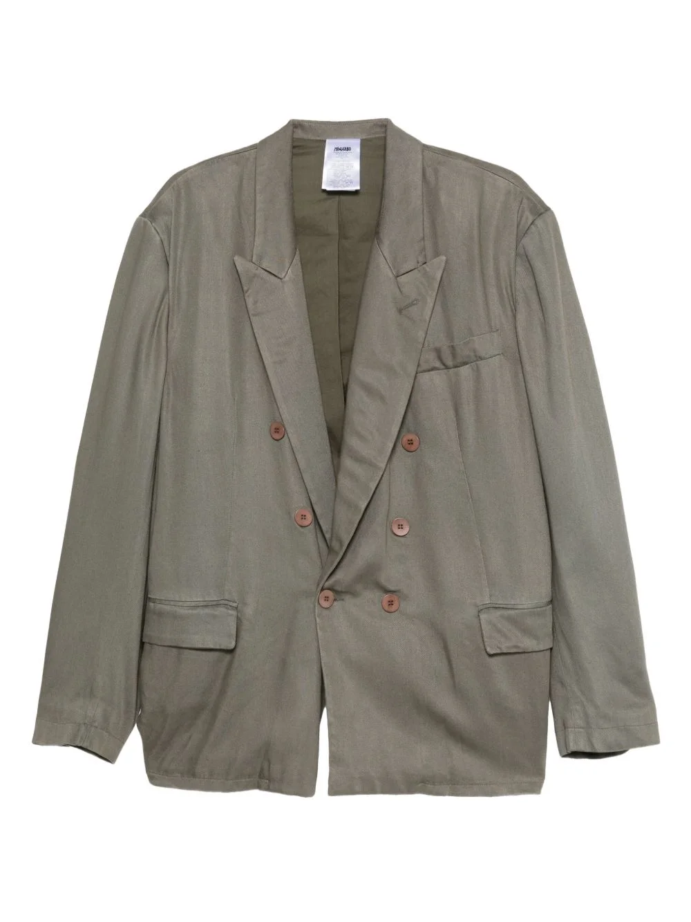 double-breasted blazer - 1