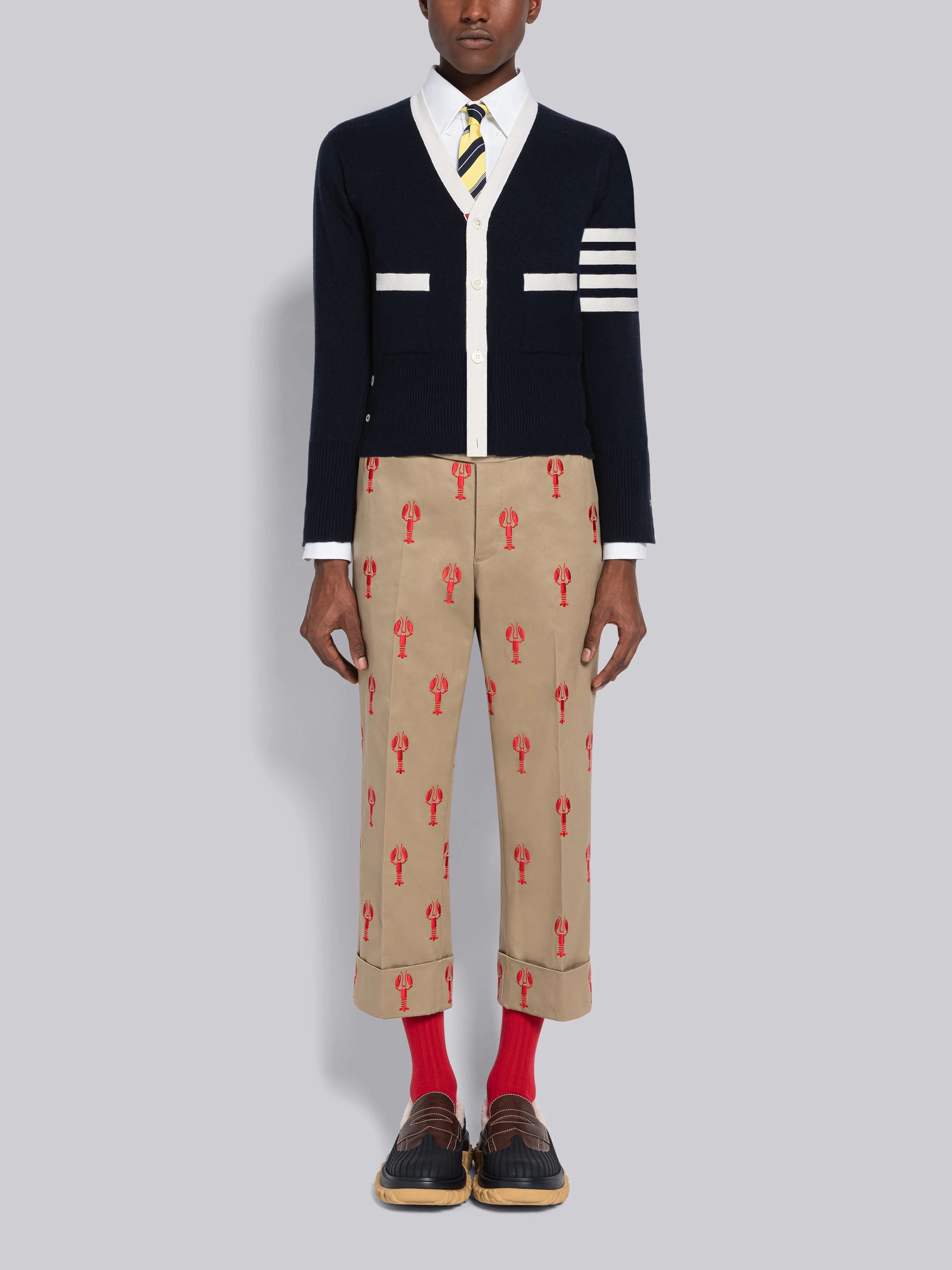 Lobster Half Drop Straight Fit Shirt - 5