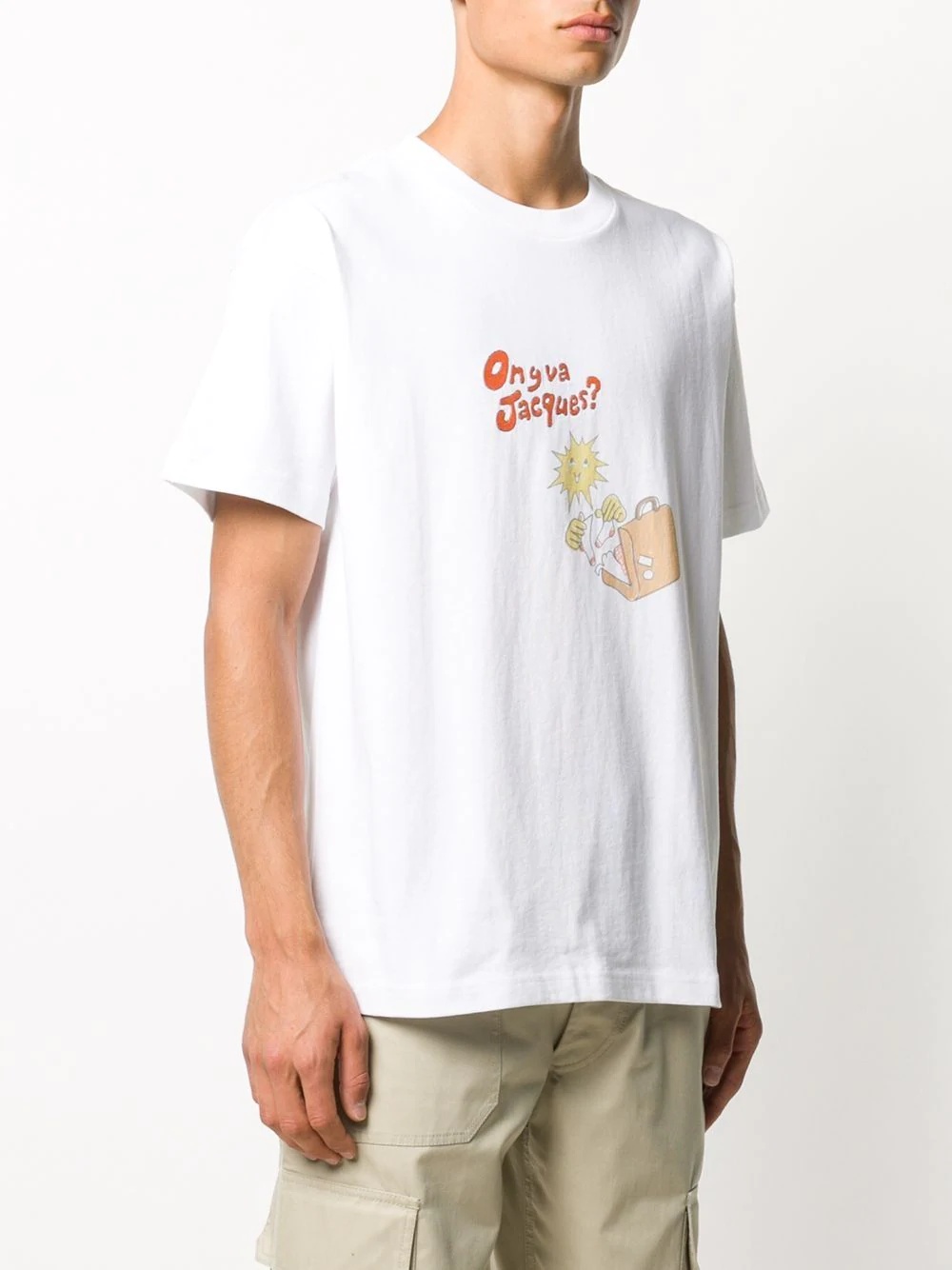 On Y Va Jacques printed T-shirt - 3