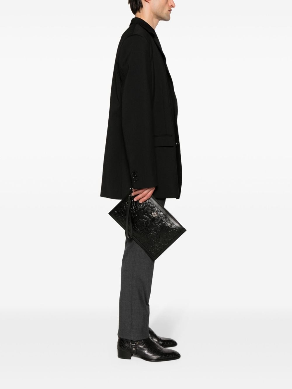Medusa Biggie Barocco clutch bag - 2