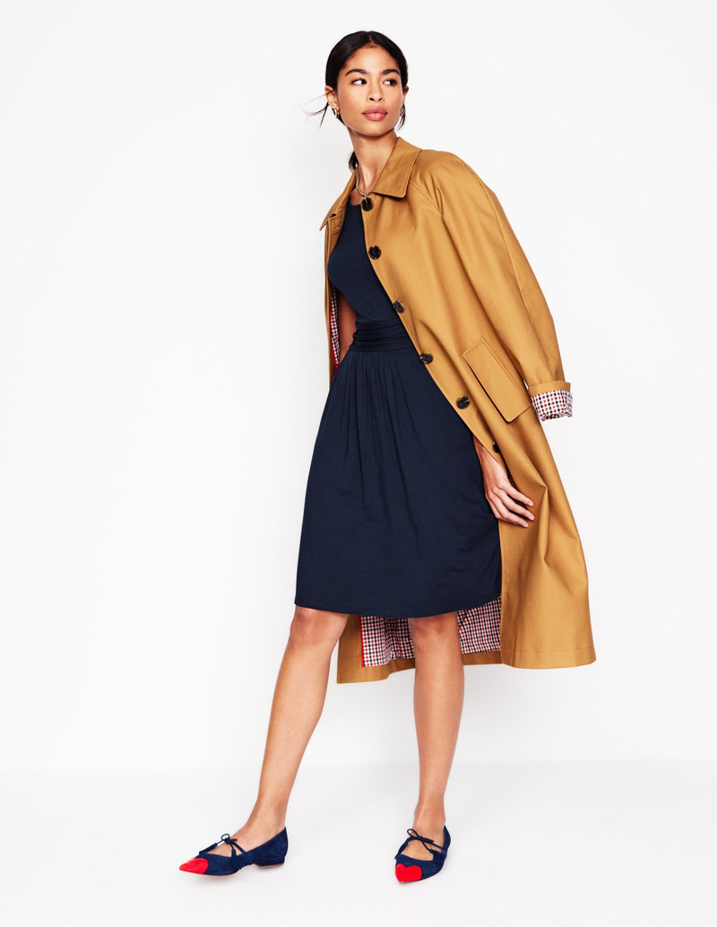 Amelie Sleeveless Jersey Dress-Navy 5