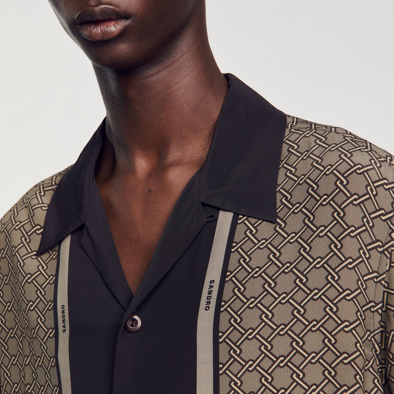 SHORT-SLEEVED PATTERNED SHIRT 4