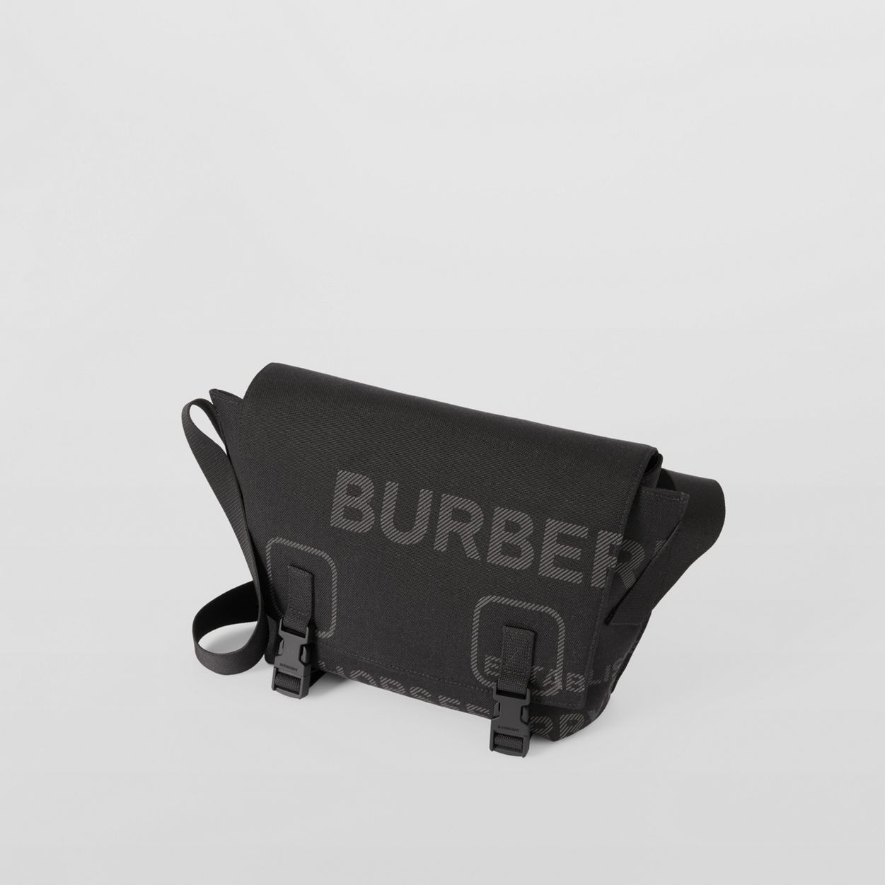 Small Horseferry Print Nylon Messenger Bag 4
