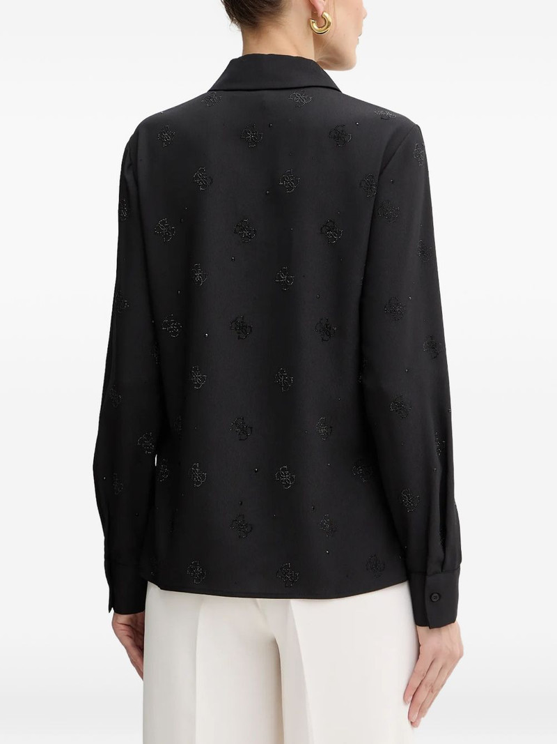 beaded collared blouse 3