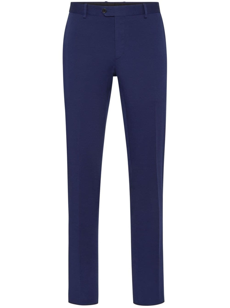 mid-rise slim-fit chinos 1