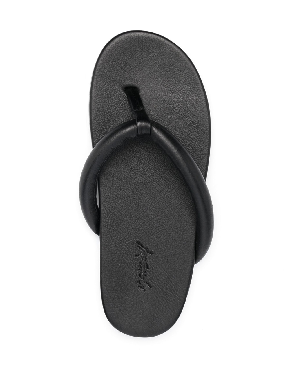 leather flip flops - 4