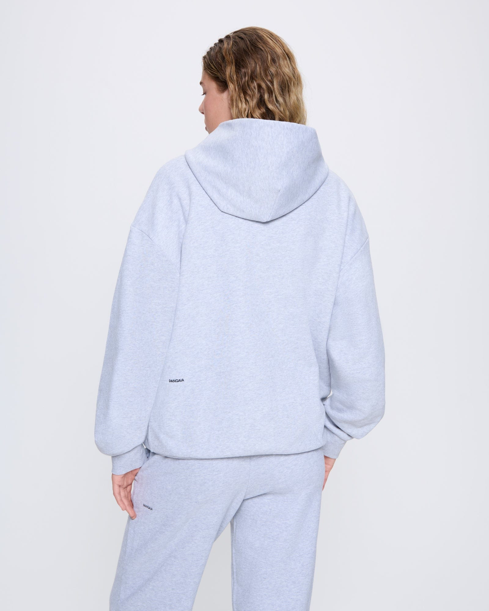 Womens 365 Midweight Hoodie - Grey Marl - 5