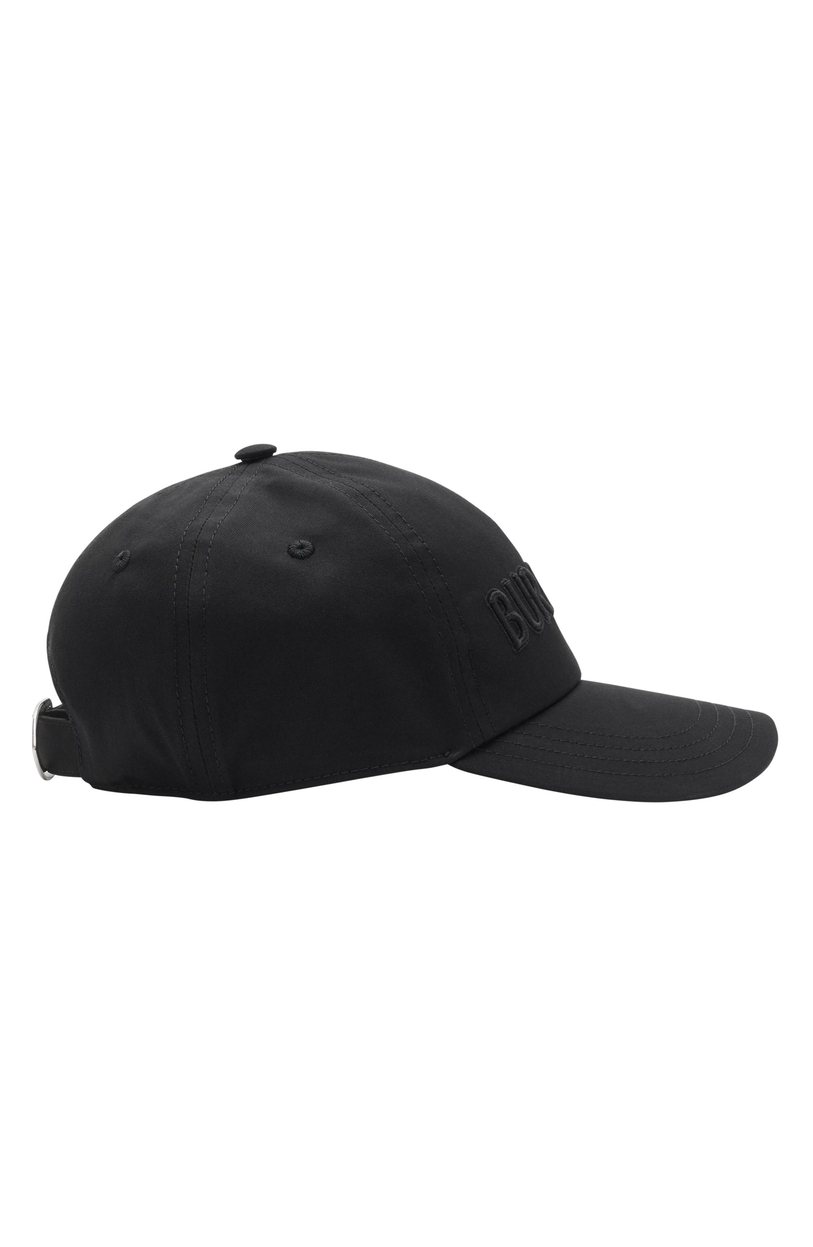 burberry Embroidered Logo Cotton Gabardine Baseball Cap in Black at Nordstrom - 2
