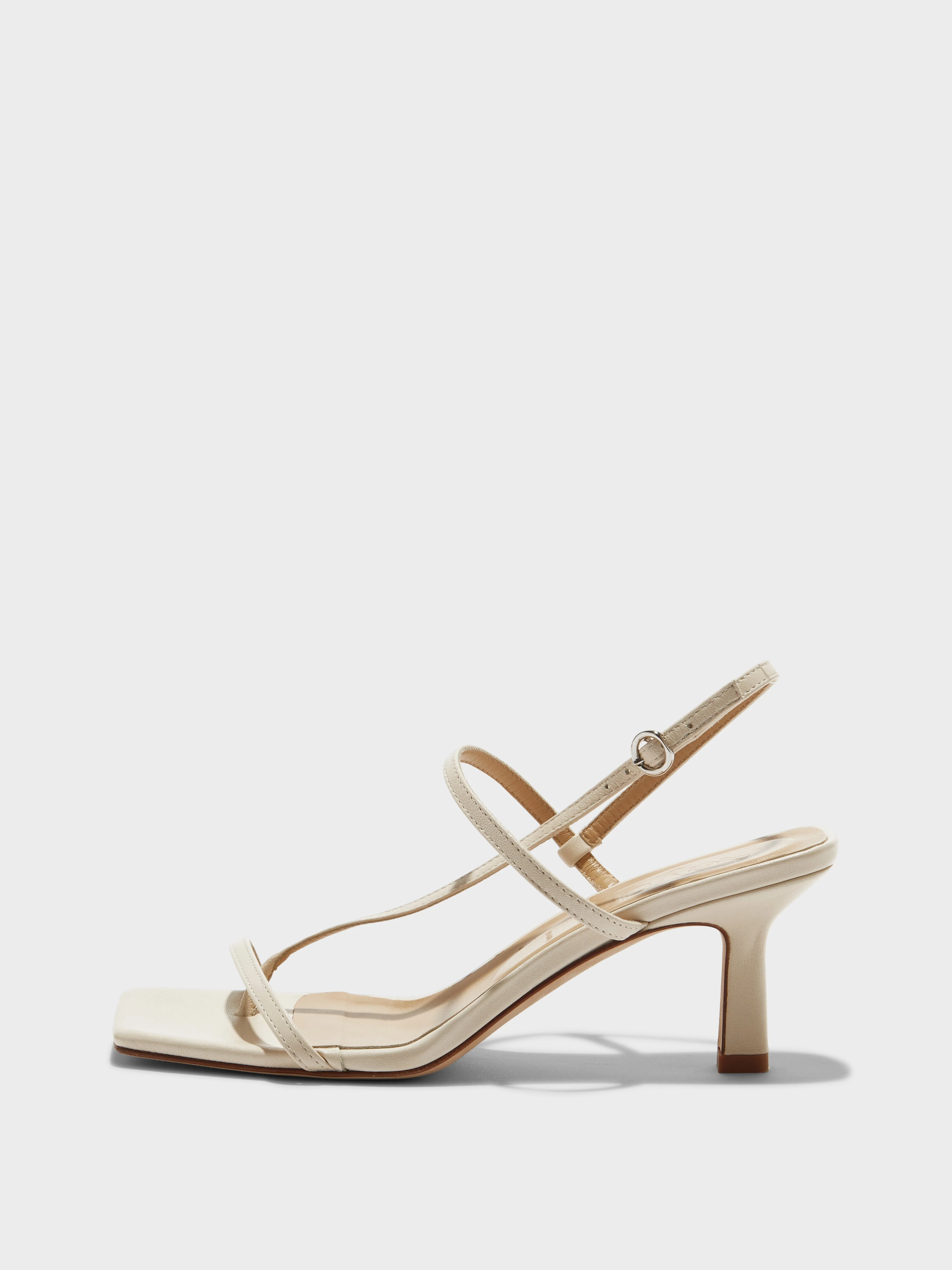 Elise Leather Toe-Post Sandals - 1