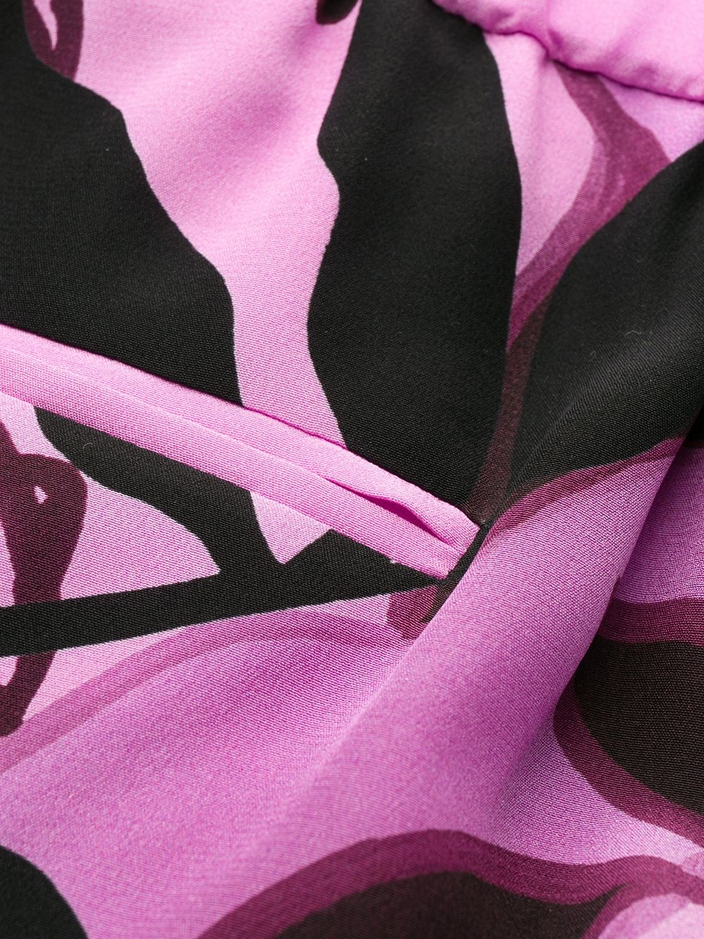 Mirrored Orchid print culottes - 7