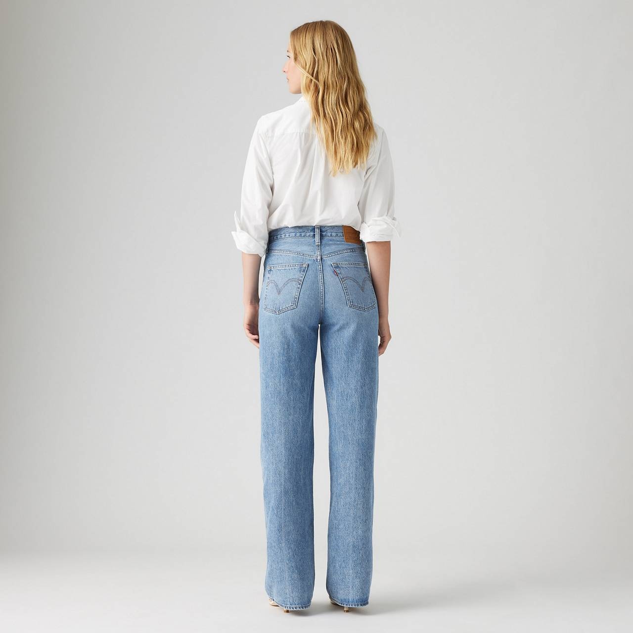 RIBCAGE WIDE LEG WOMEN'S JEANS - 5
