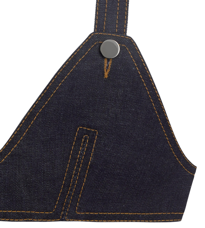 TOM FORD LIGHTWEIGHT DENIM BRA WITH METAL BUTTONS outlook