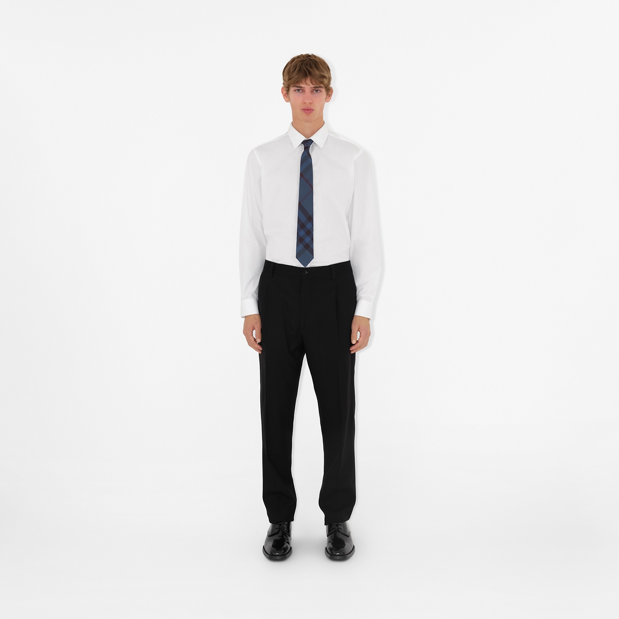 Classic Cut Check Silk Tie - 2