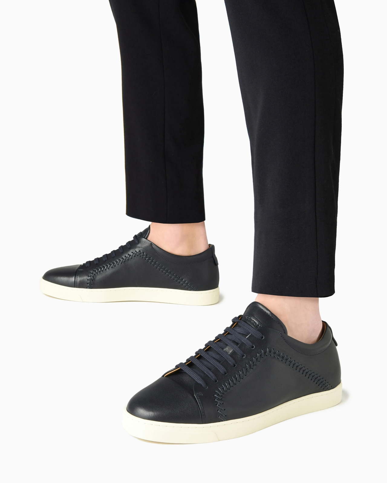 Nappa-leather sneakers - 7