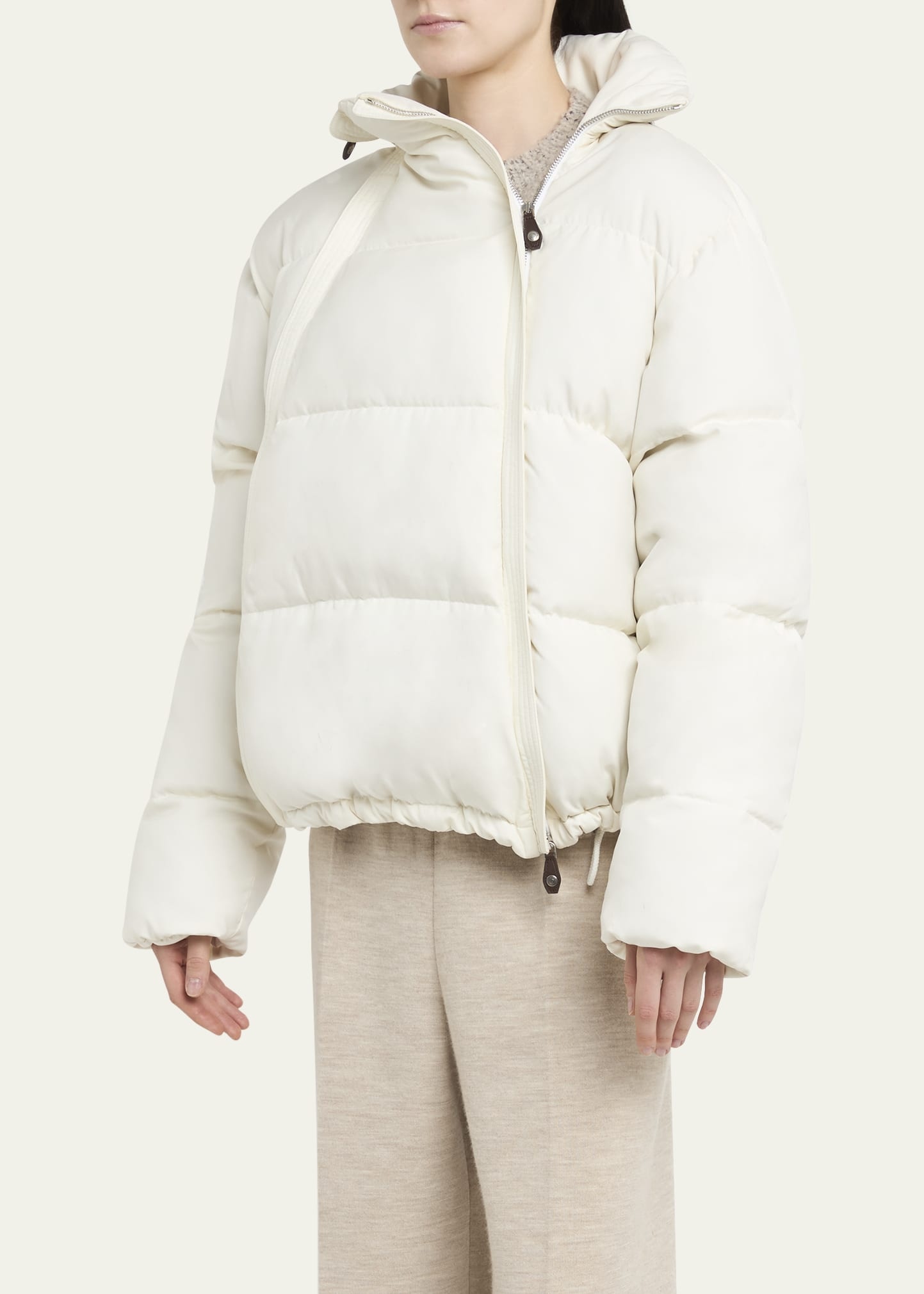 Sebastian Japon Silk Padded Puffer - 4