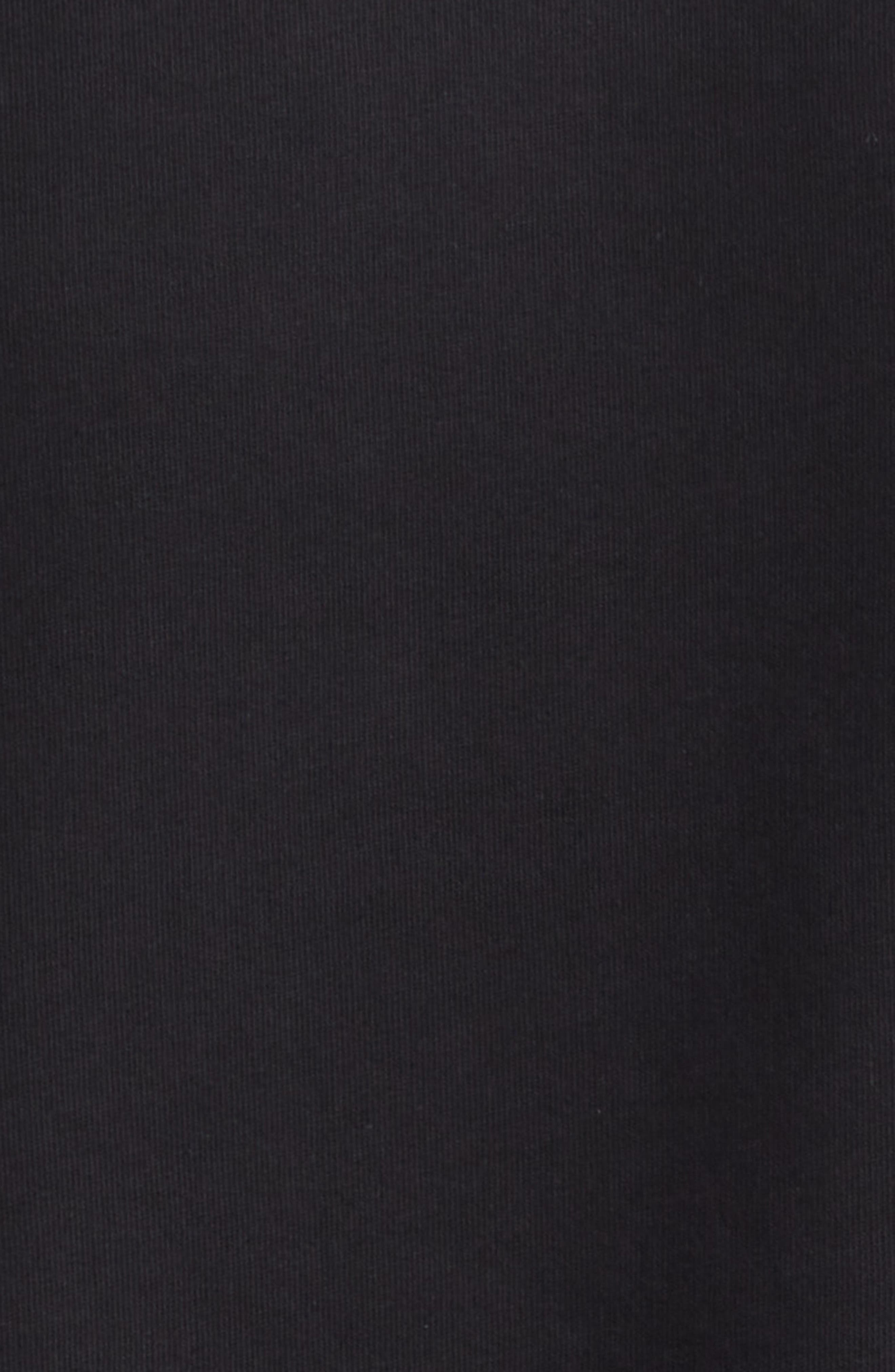 McQueen Logo Graphic French Terry Sweatshirt in Black /Black at Nordstrom - 7