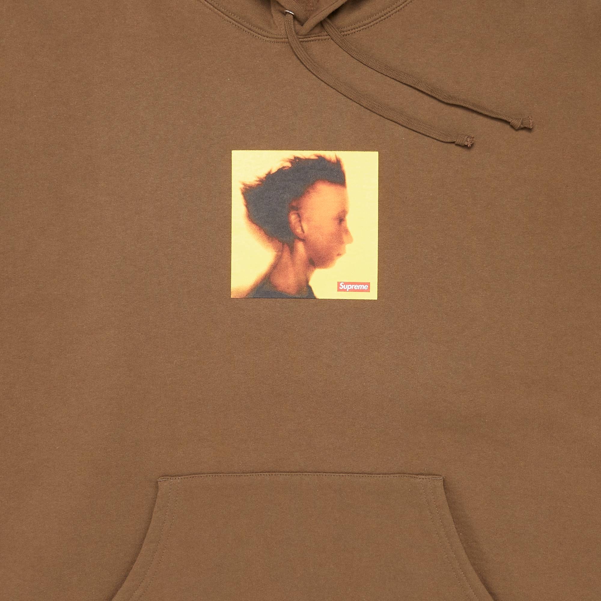 Supreme Gummo Hooded Sweatshirt 'Olive Brown' - 3