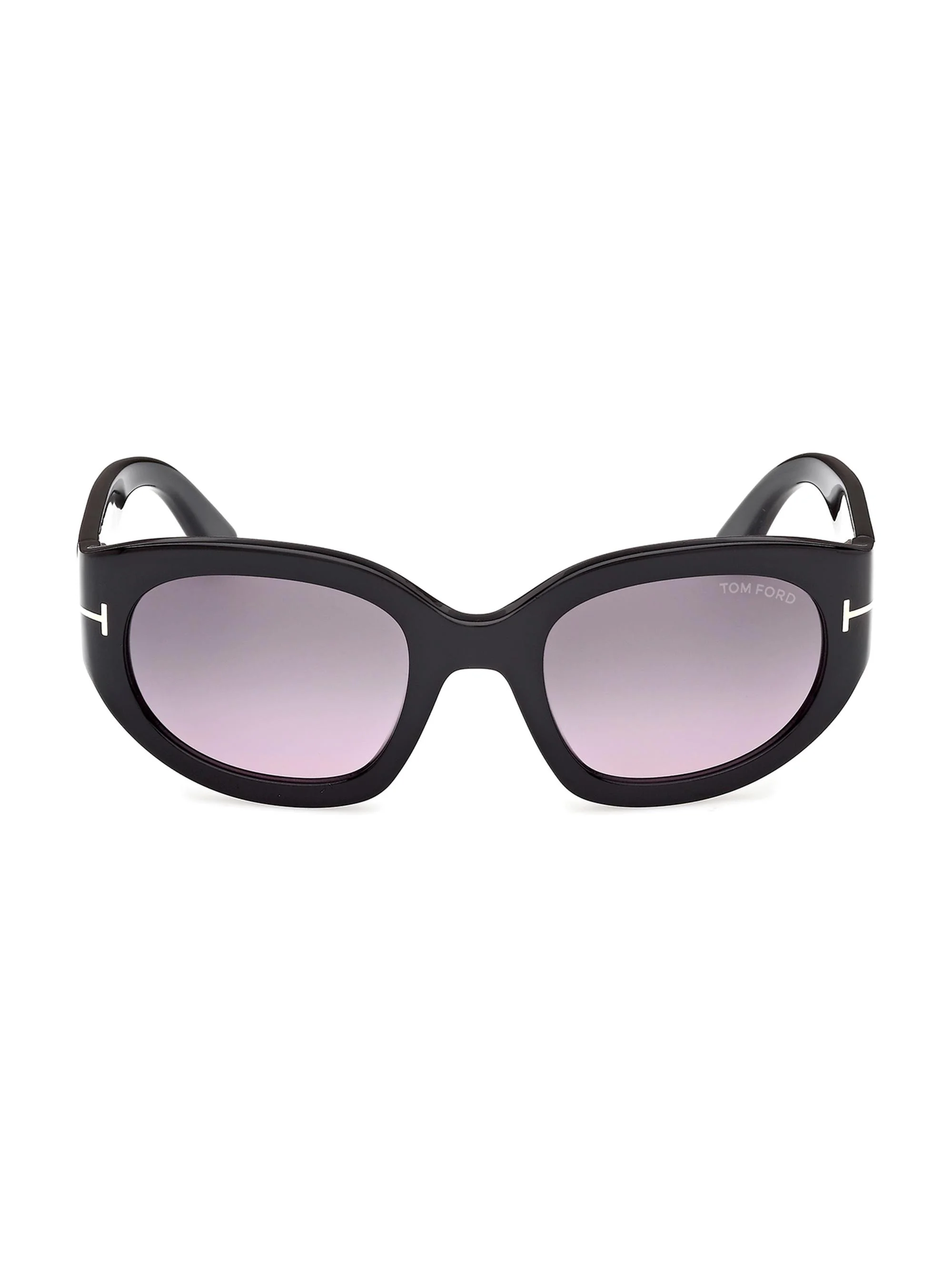 Women's Arizona 53MM Rectangular Sunglasses - Black Purple - 1