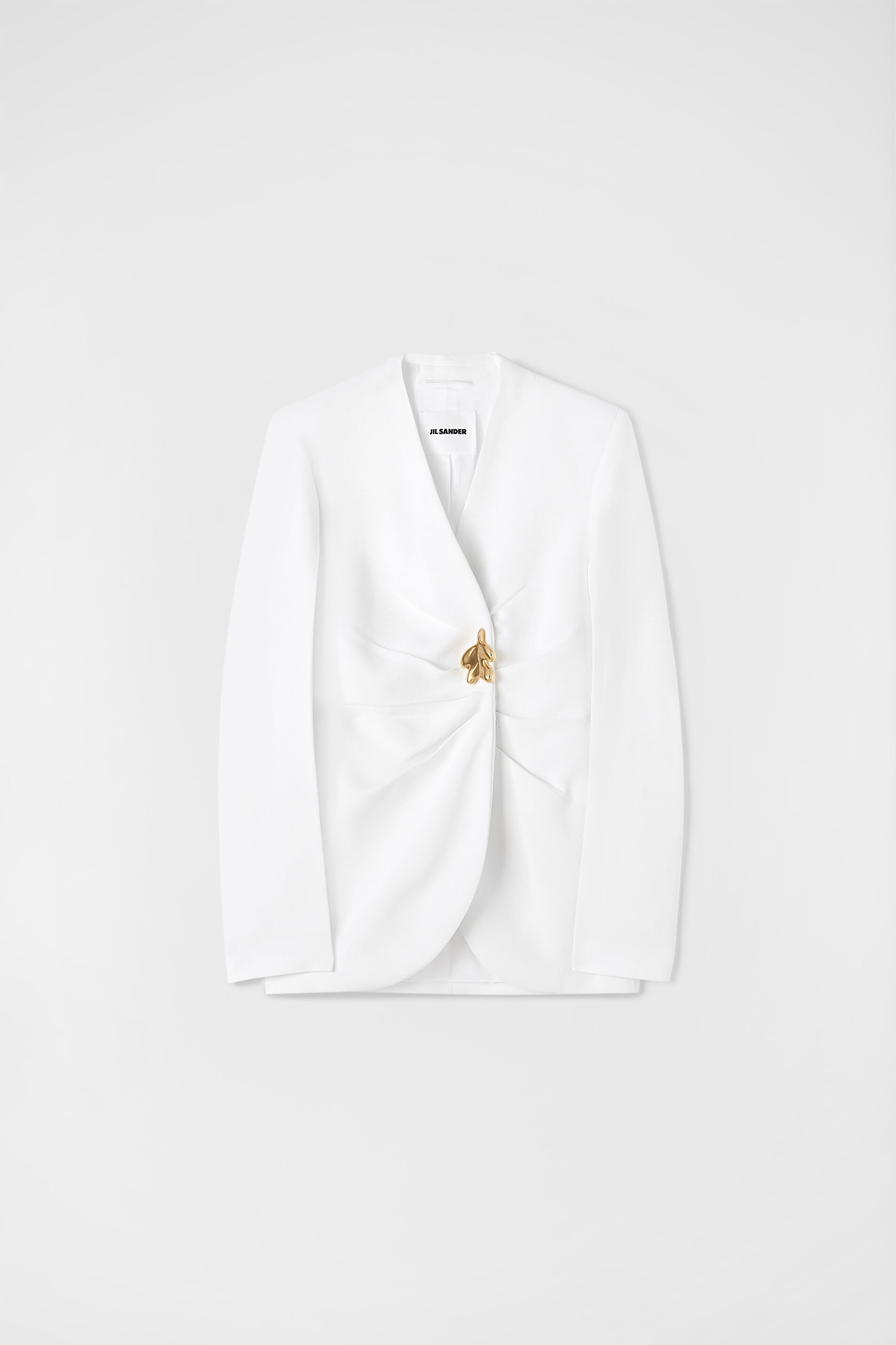 Constructed Draped Jacket - 1