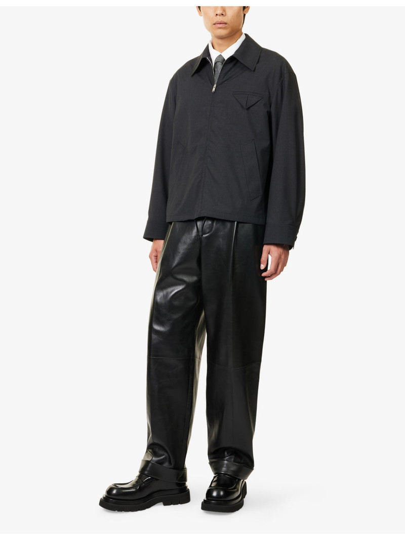 Bottega Veneta Blouson Relaxed-Fit Cotton Blend Jacket outlook