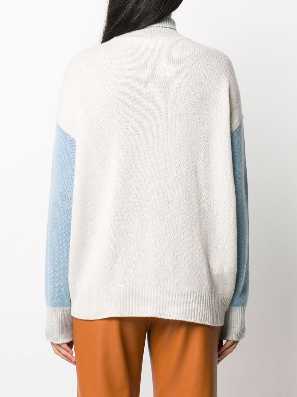 roll-neck knitted top - 4