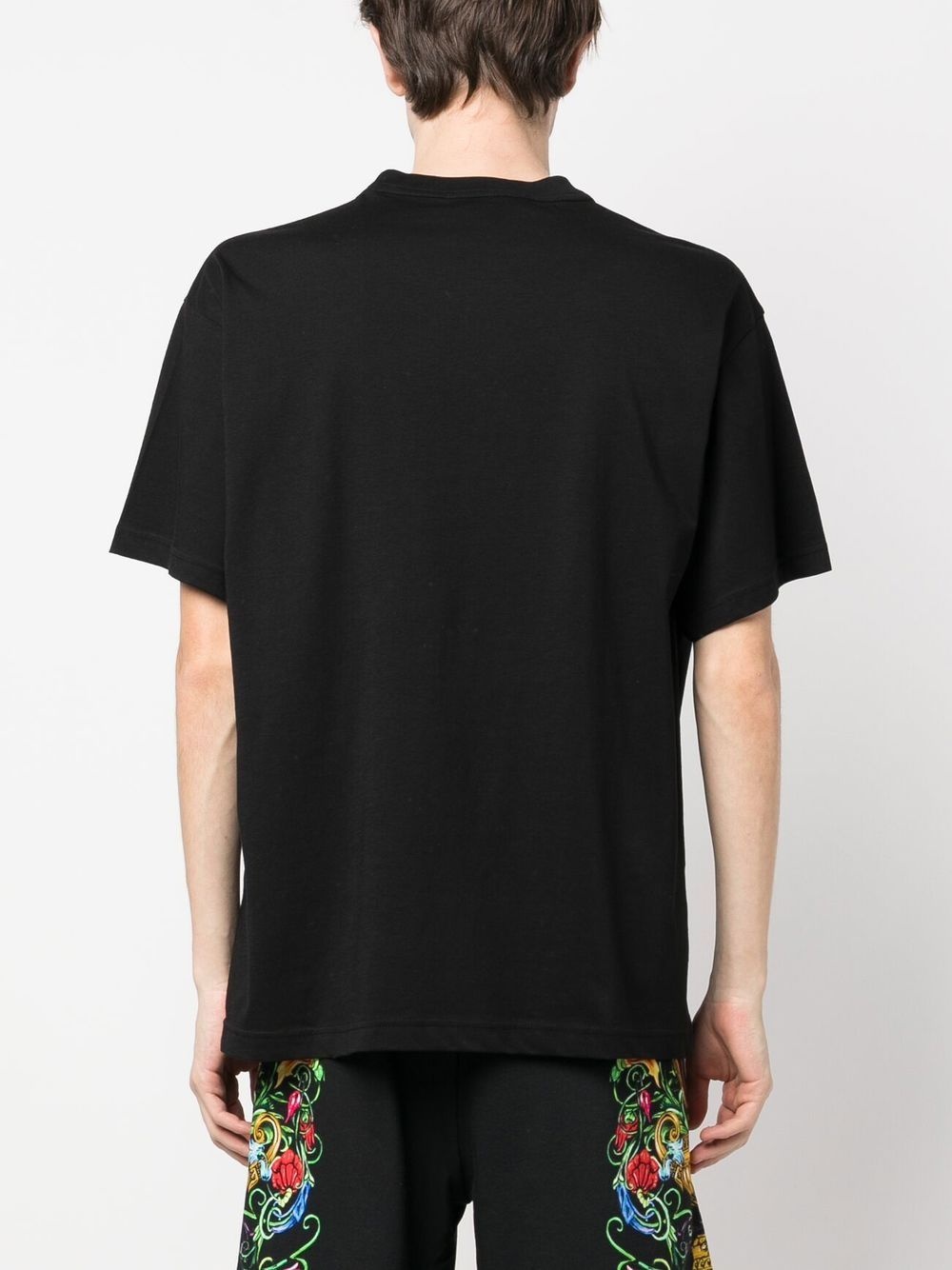 logo-print cotton T-shirt - 4