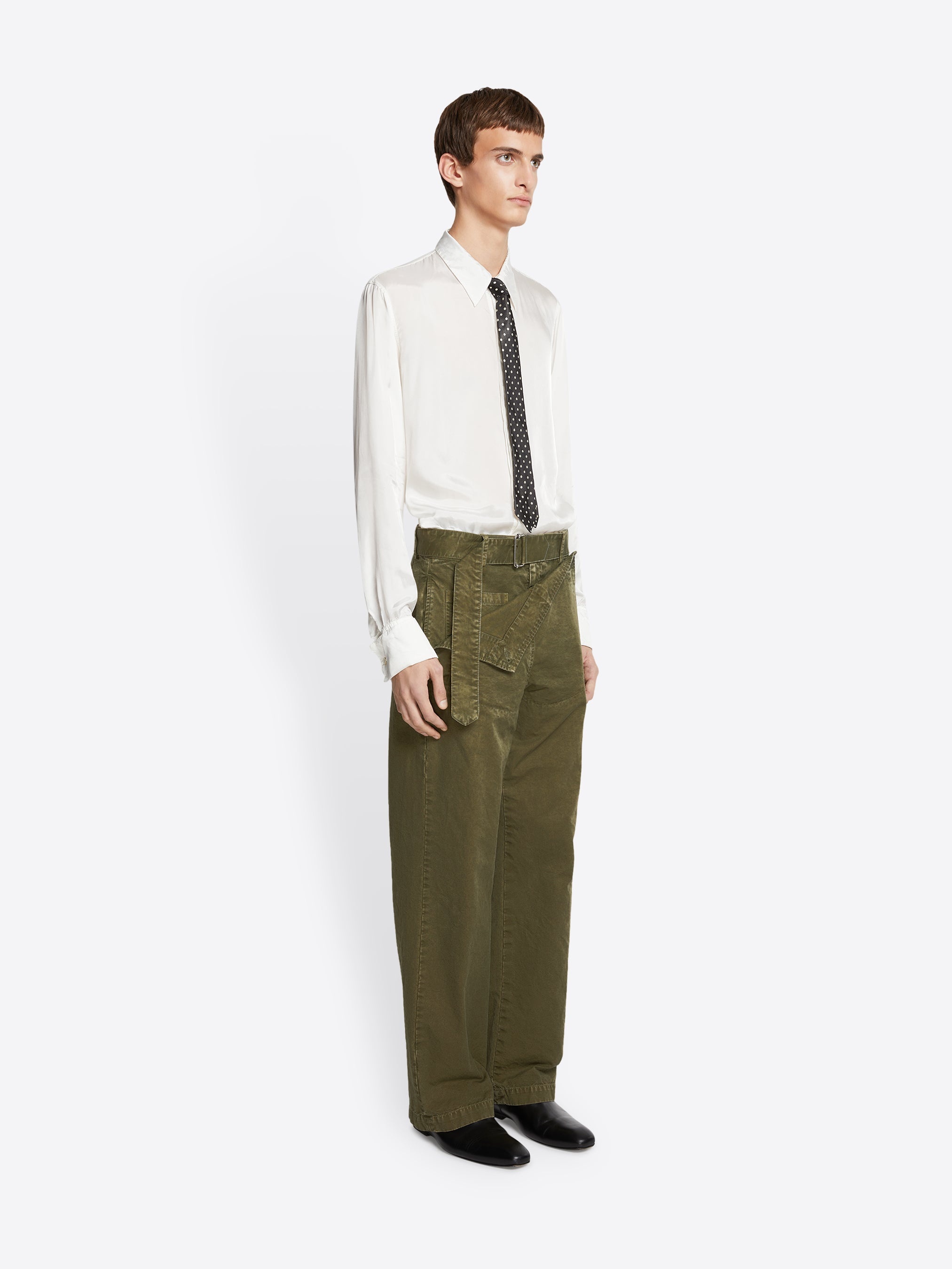 BELTED CHINO - 3