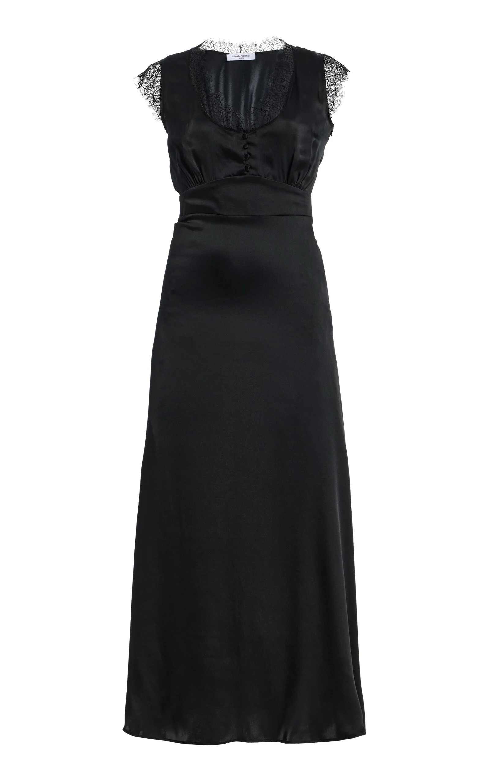 Lisette Silk Midi Dress - 1