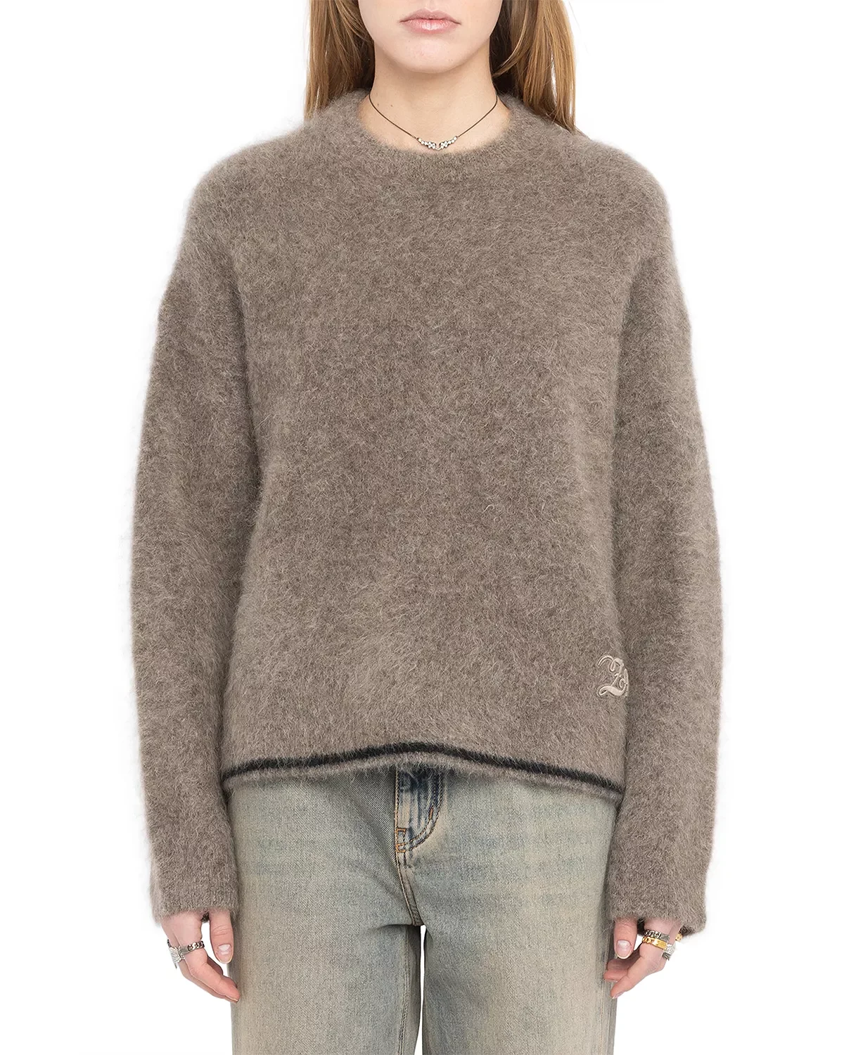 Markuz Mohair Blend Sweater - 1