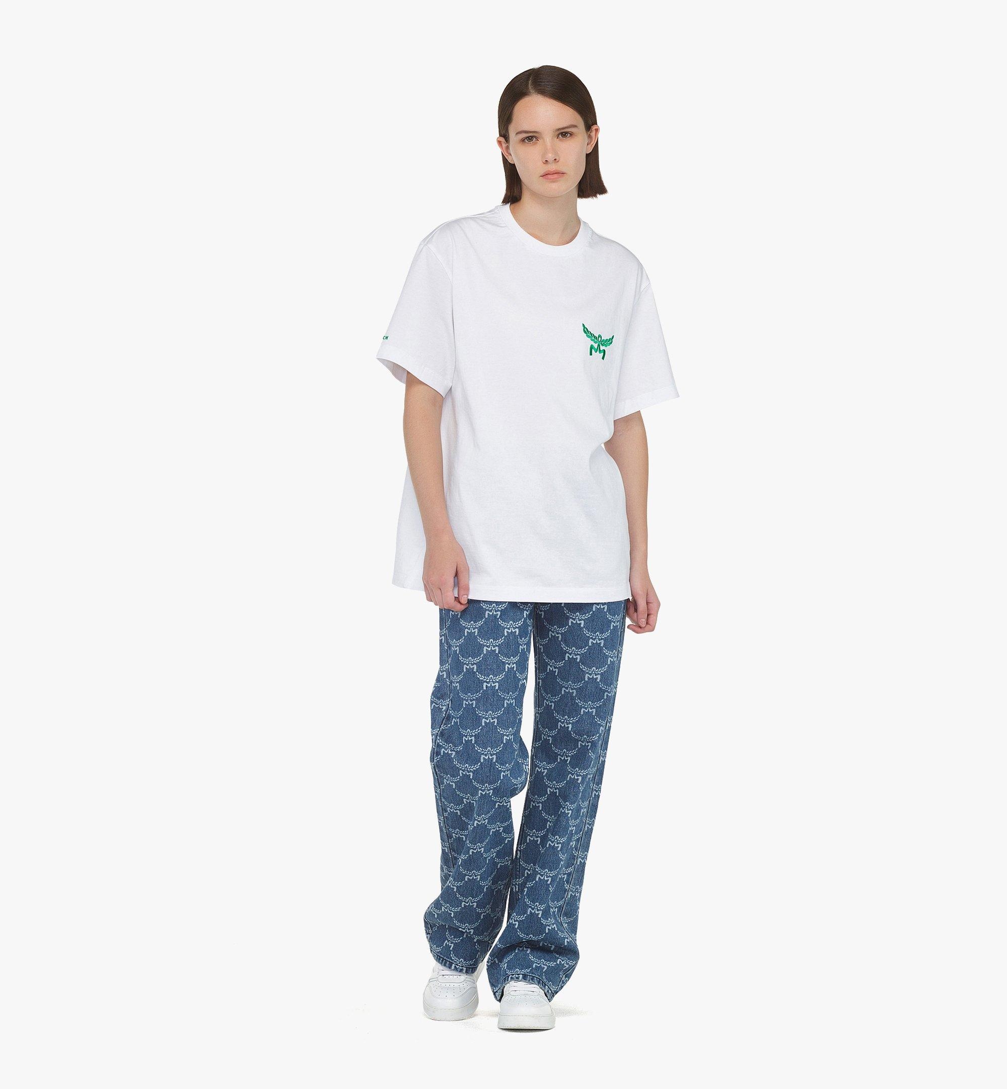MCM MCM x HONEY DIJON T-Shirt in Organic Cotton | REVERSIBLE