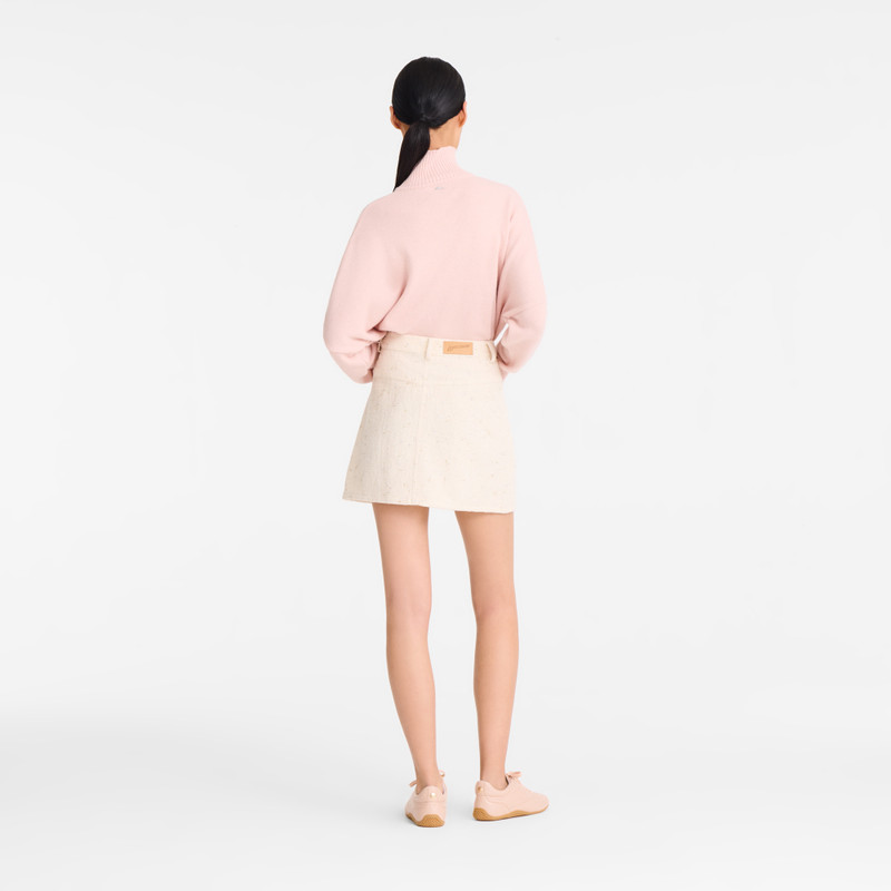 Skirt Ivory - Tweed 3