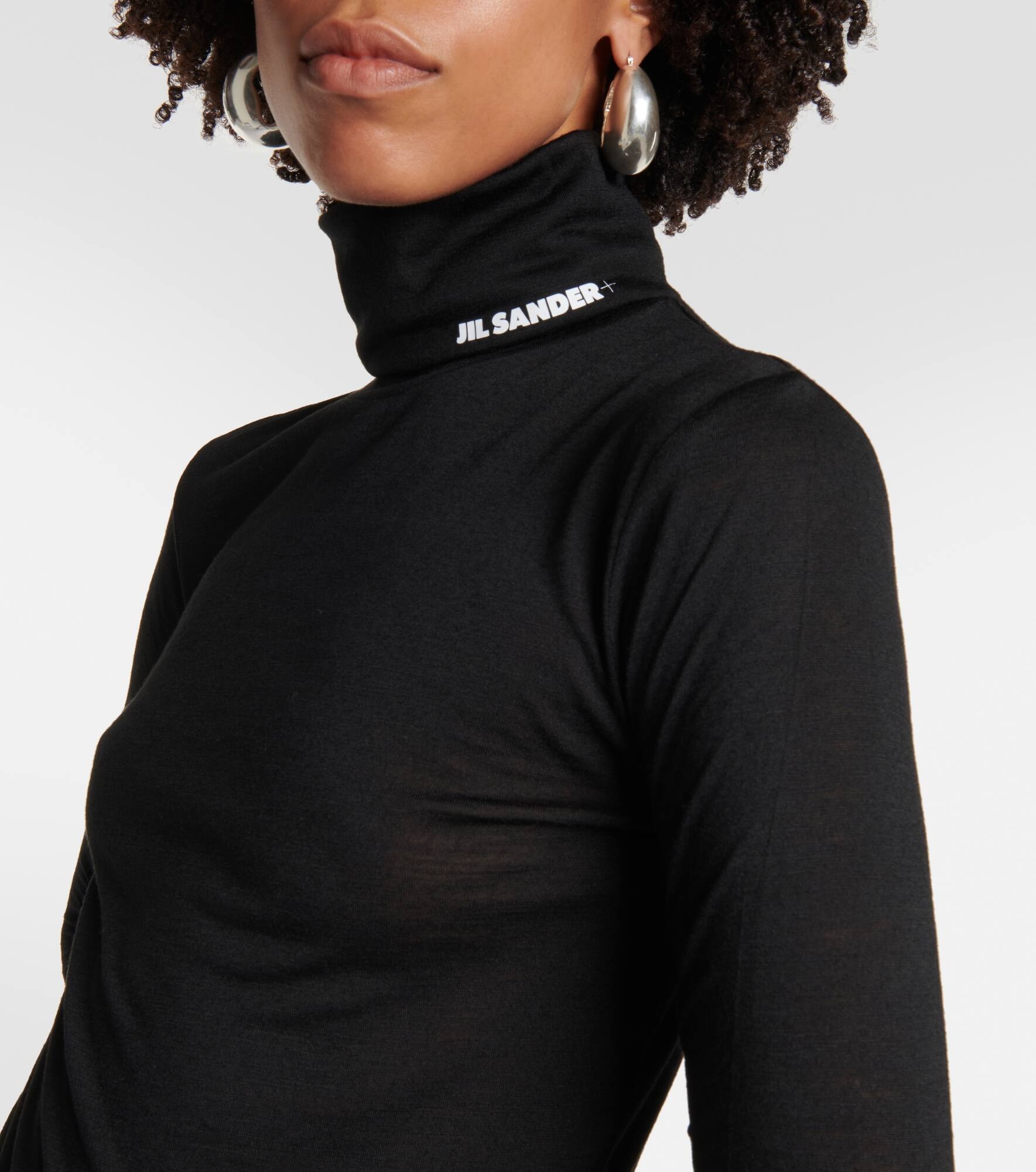 Logo turtleneck sweater - 4