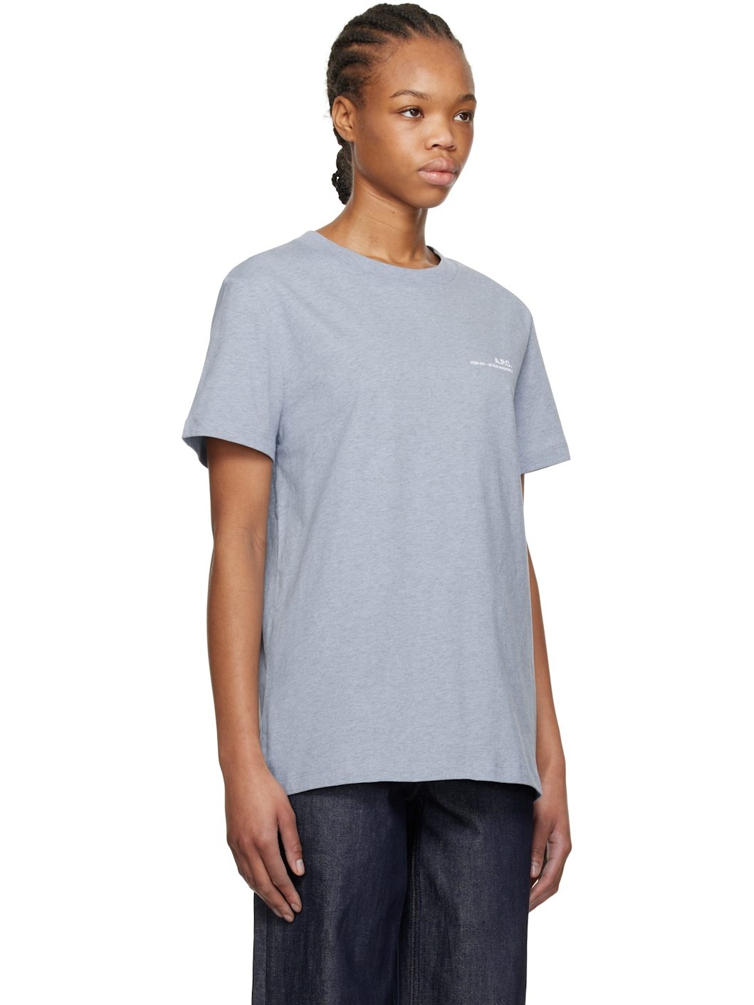Blue Standard Item Overdye T-shirt - 2