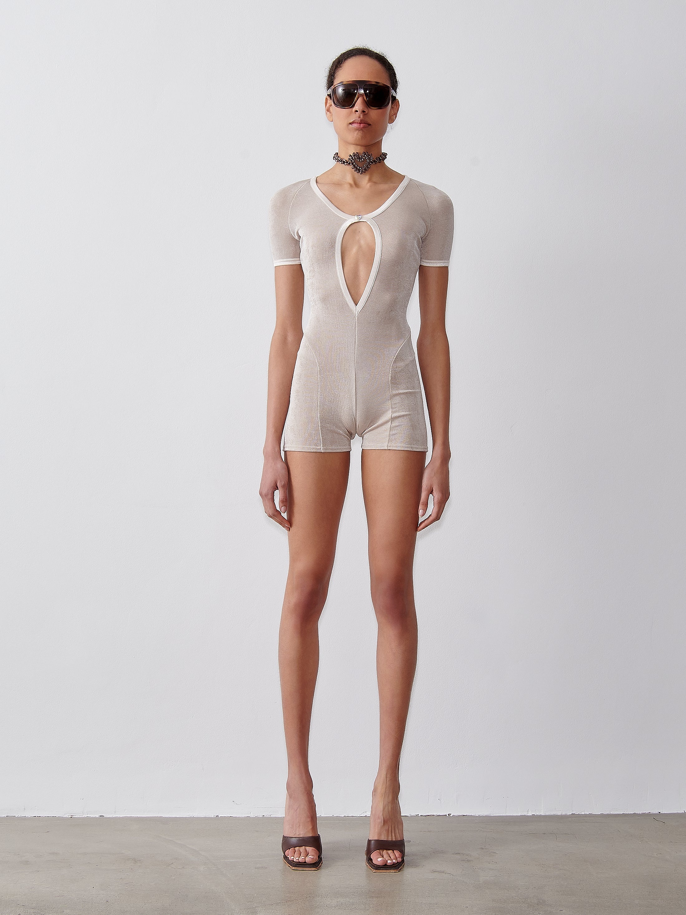 REGINA PLAYSUIT STONE - 2