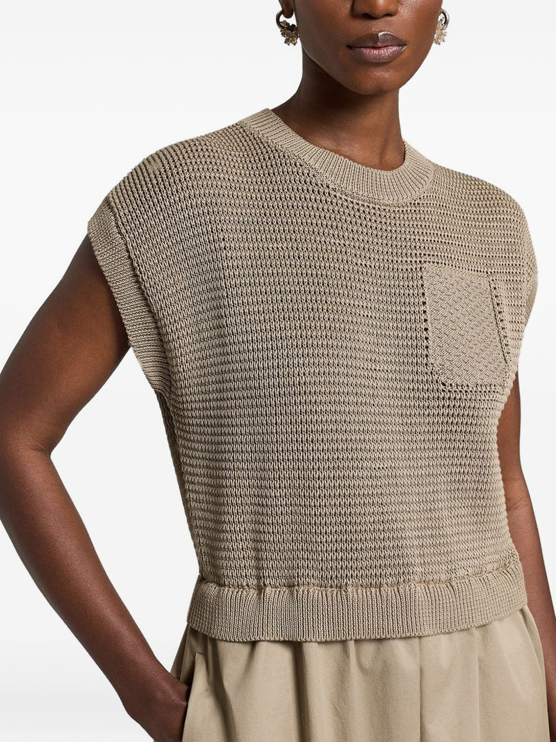 pocket cotton midi dress 4