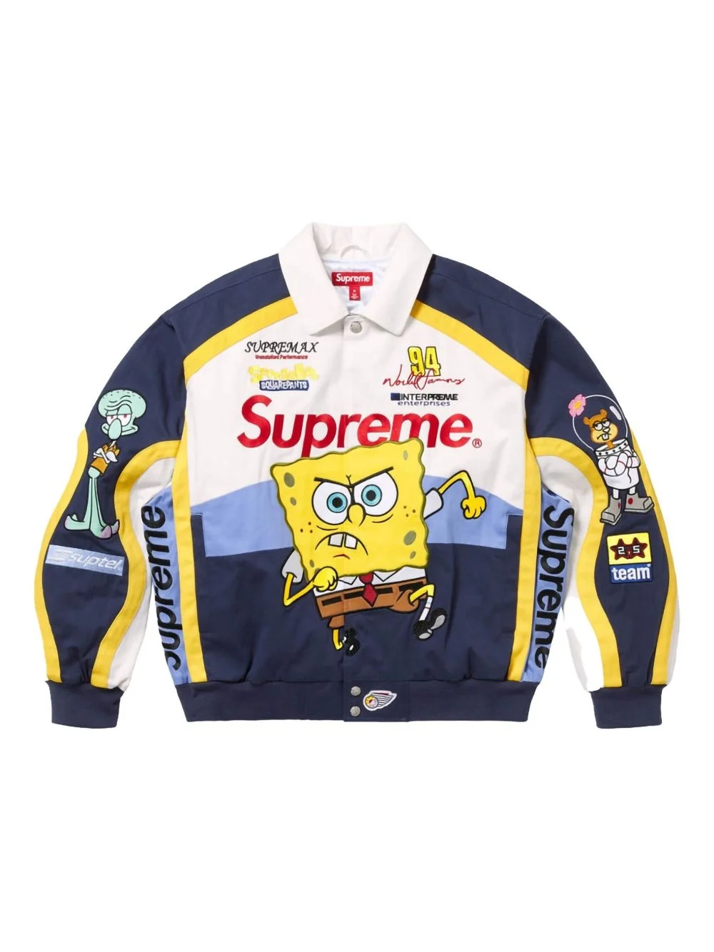 x SpongeBob SquarePants Jeff Hamilton racing jacket - 1