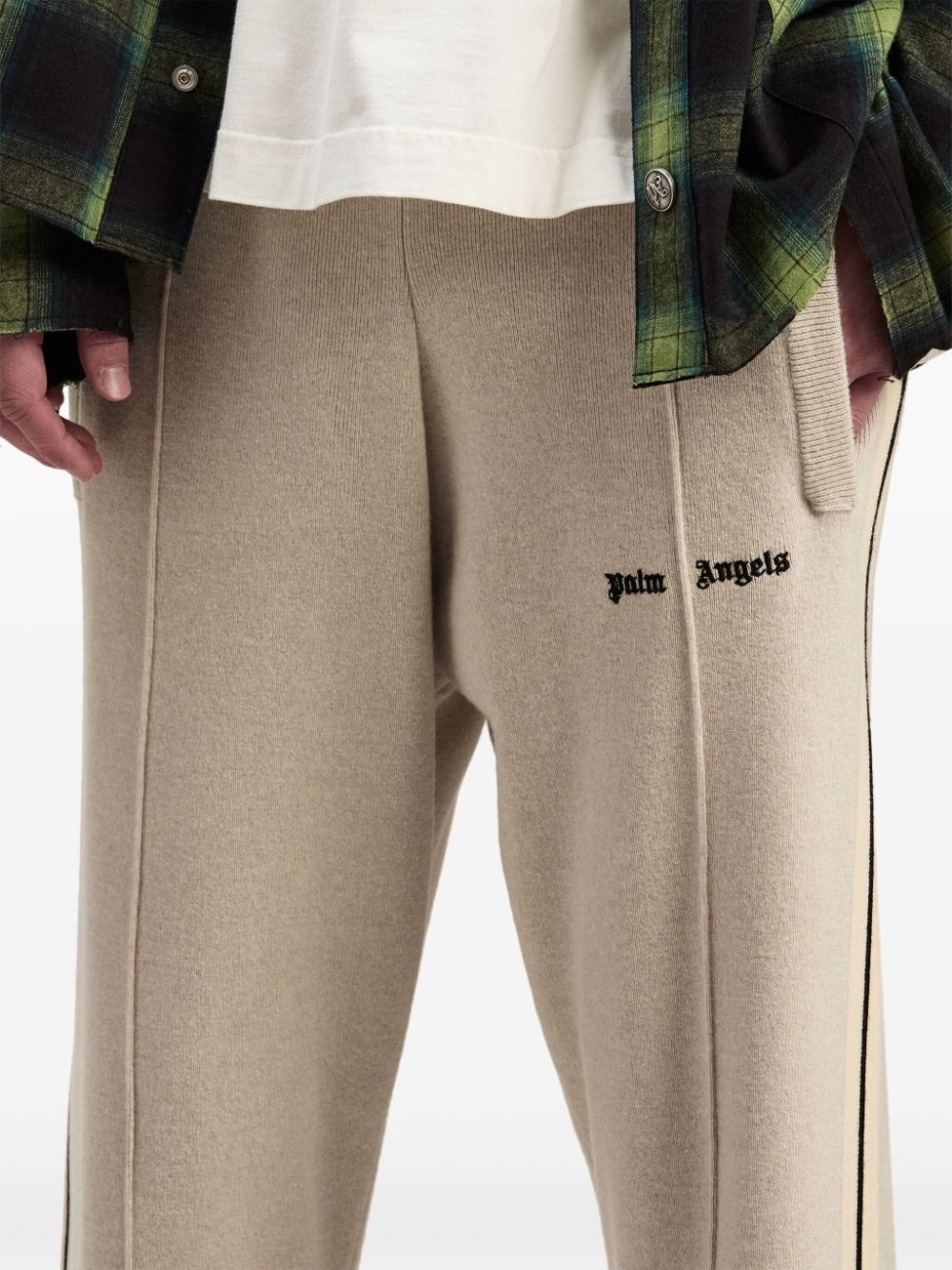 `Classic Logo` Knit Track Pants - 3