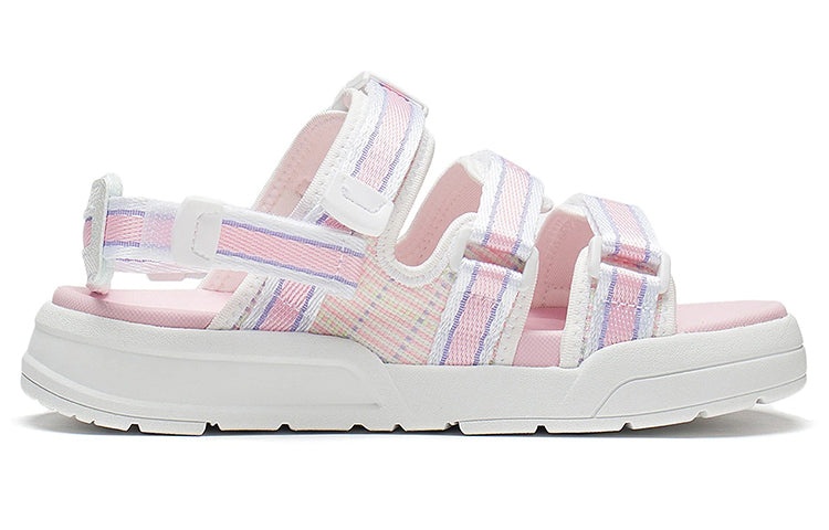 (WMNS) Li-Ning Coca Sandals 'White Lavender Pink' AGUS004-1 - 2