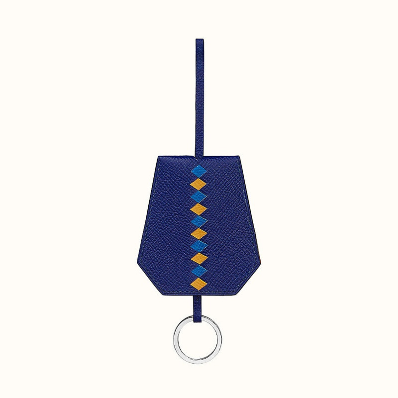 Hermès Clochette cles petit tressage charm outlook