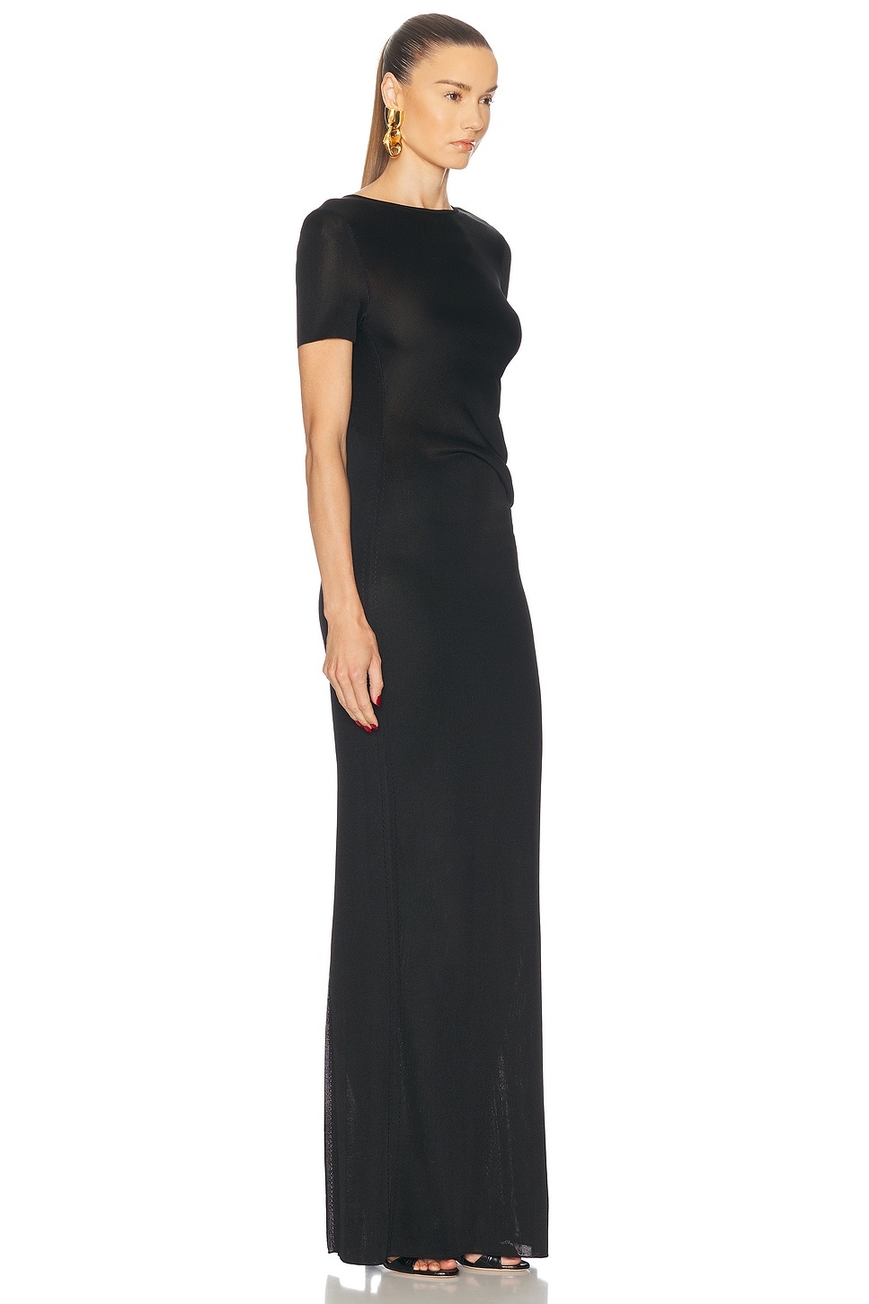 Cut Out Long Dress - 3